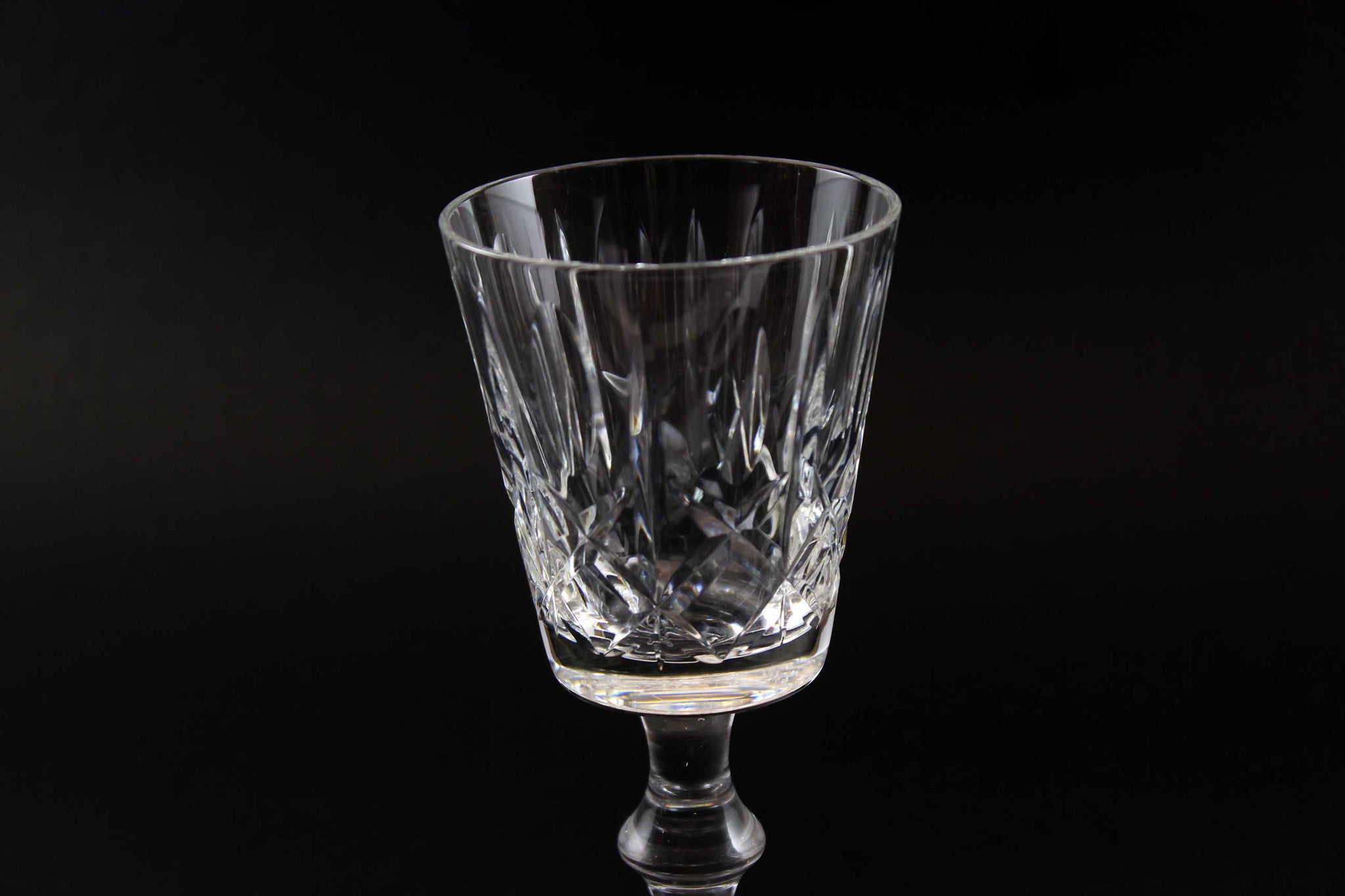 Cross and Olive Crystal White Wine Glasses (4)