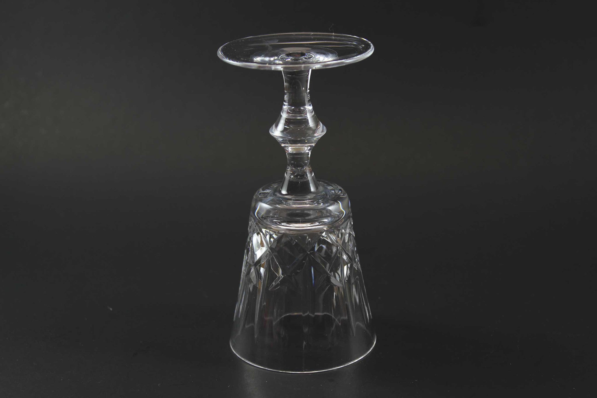 Cross and Olive Crystal White Wine Glasses (4)