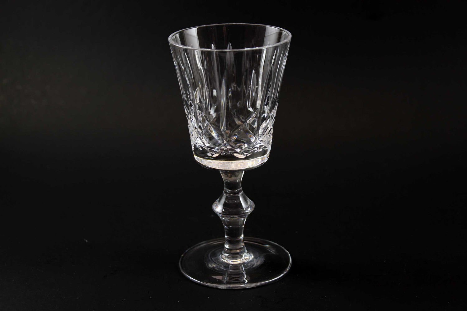 Cross and Olive Crystal White Wine Glasses (4)