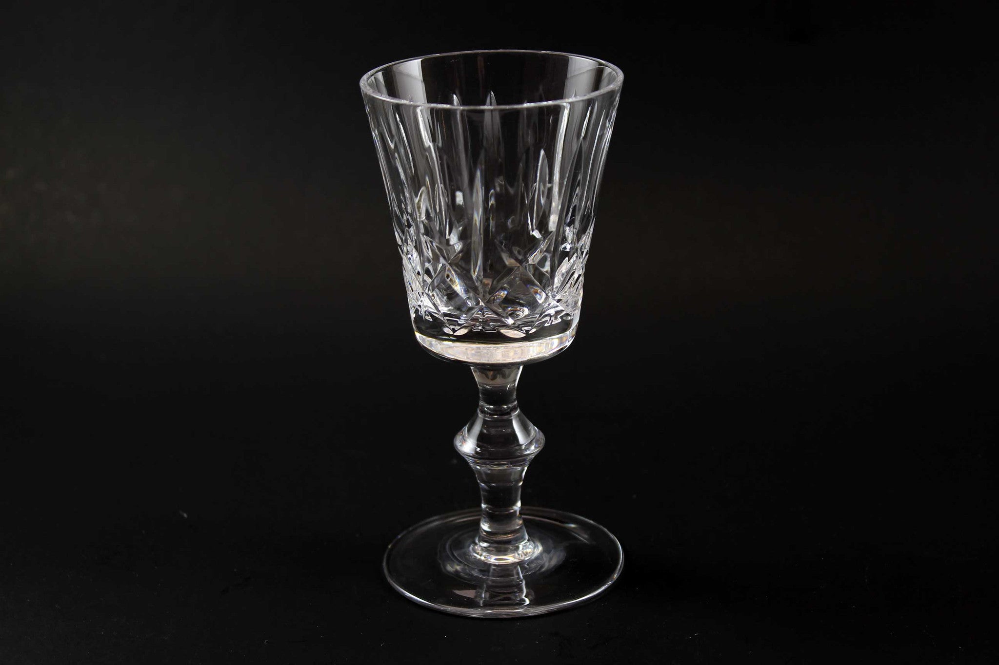 Cross and Olive Crystal White Wine Glasses (4)