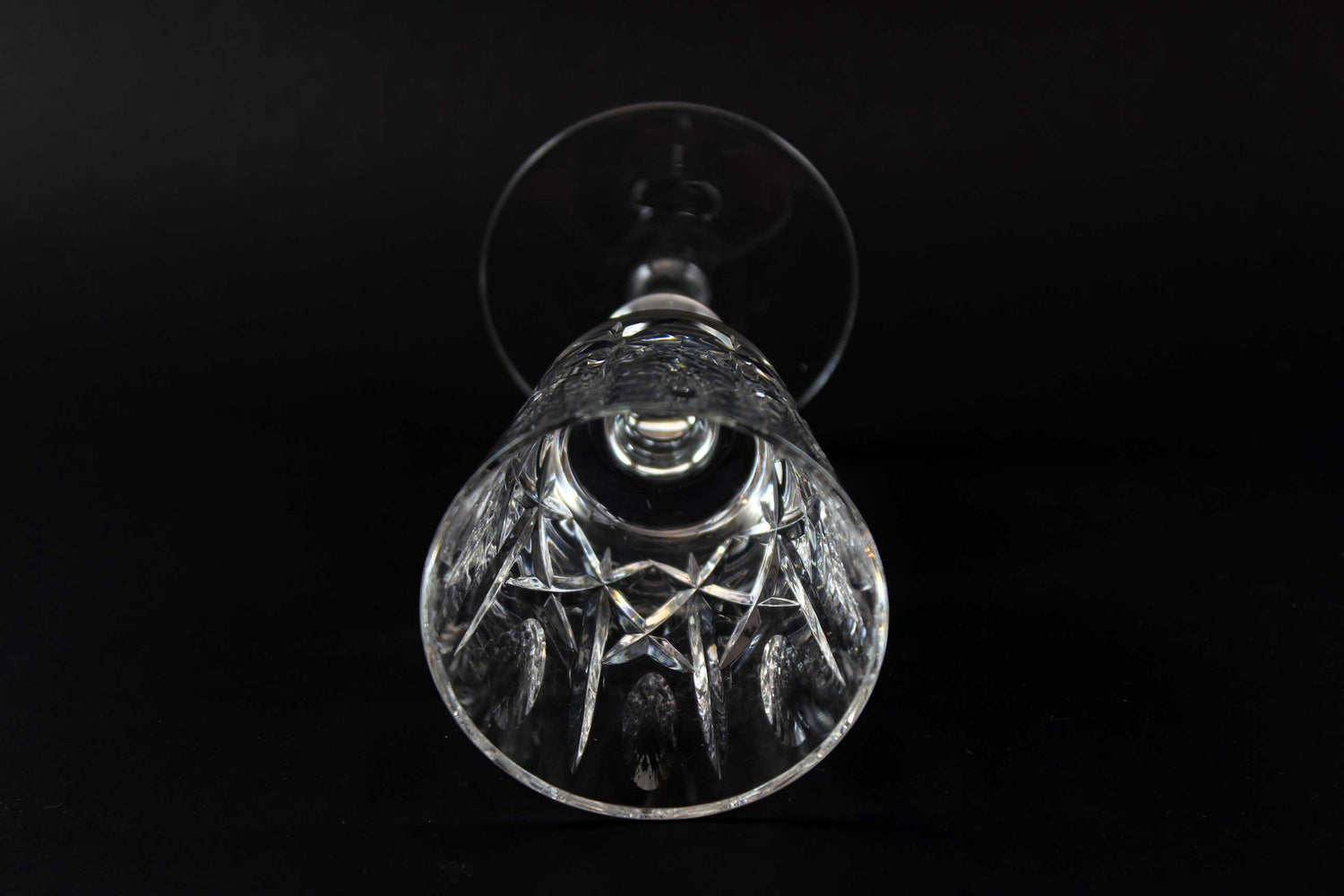 Cross and Olive Crystal White Wine Glasses (4)