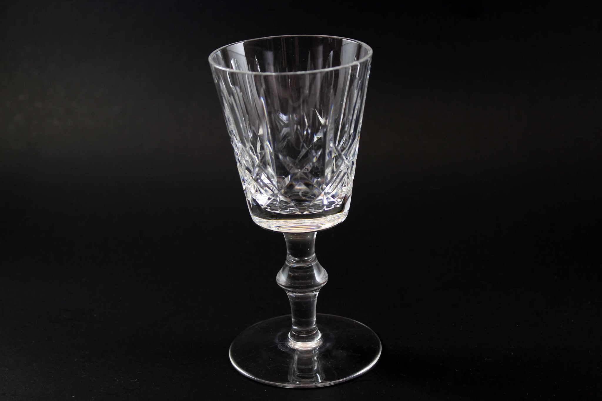 Cross and Olive Crystal White Wine Glasses (4)