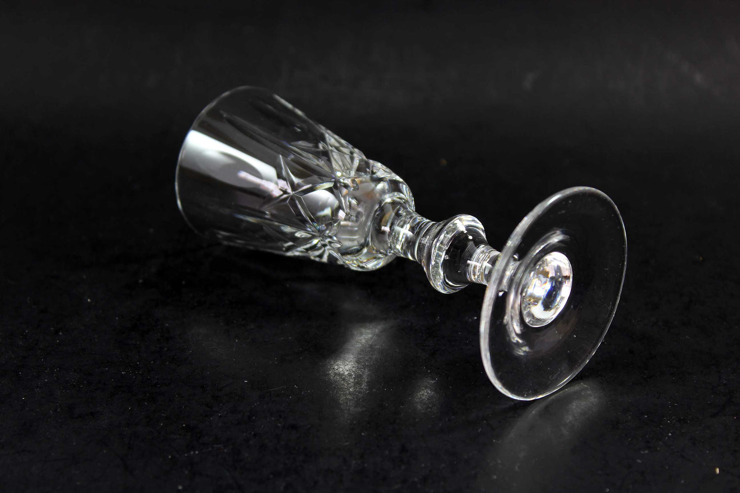 Cross and Olive Tall Liqueur Glasses