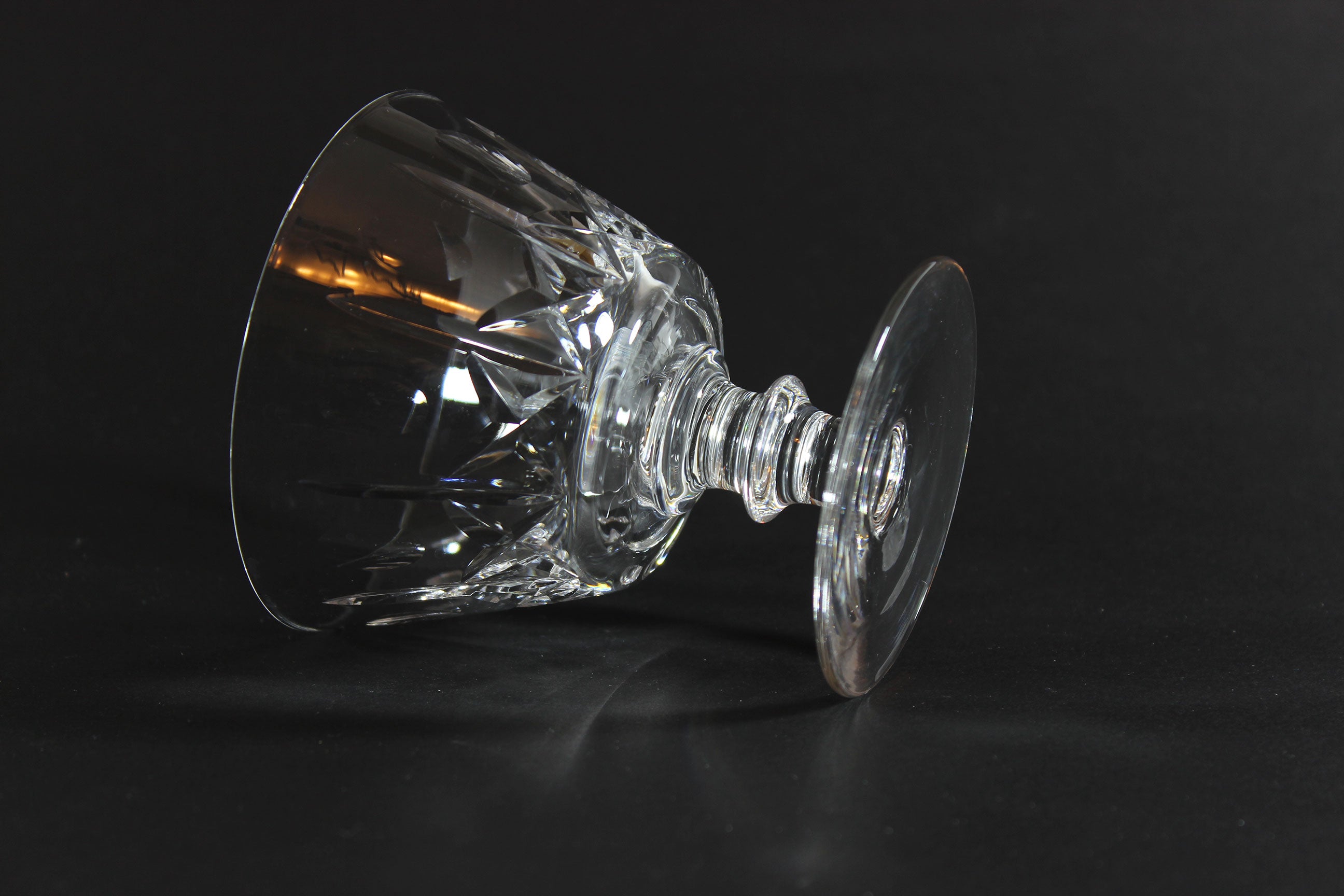 Cross and Olive Low Sherbet Glasses