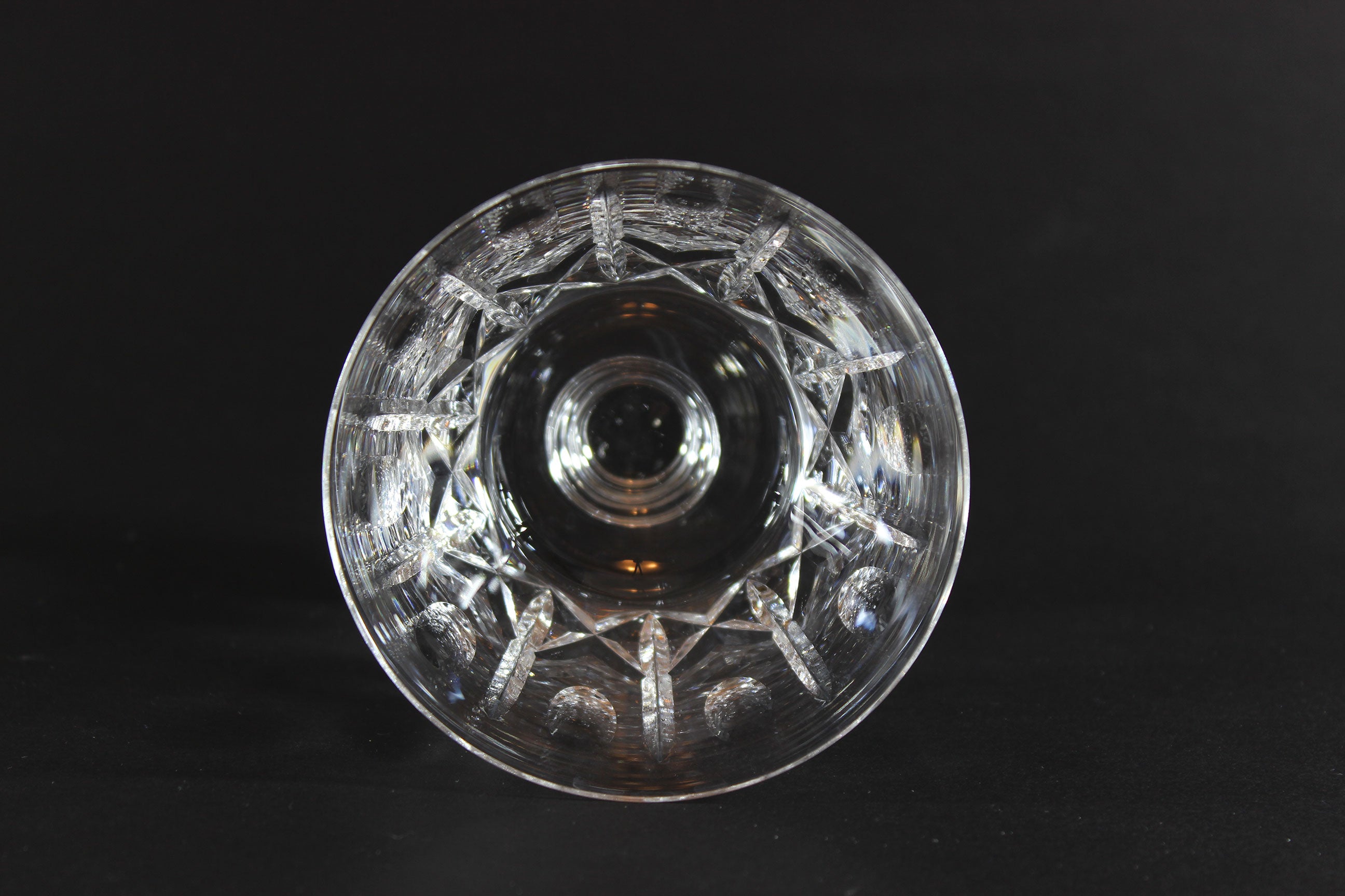 Cross and Olive Low Sherbet Glasses