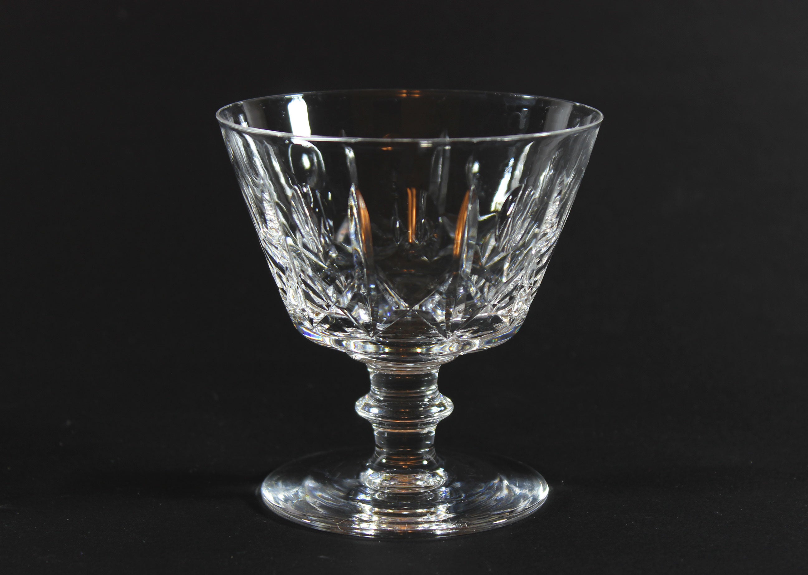 Cross and Olive Low Sherbet Glasses