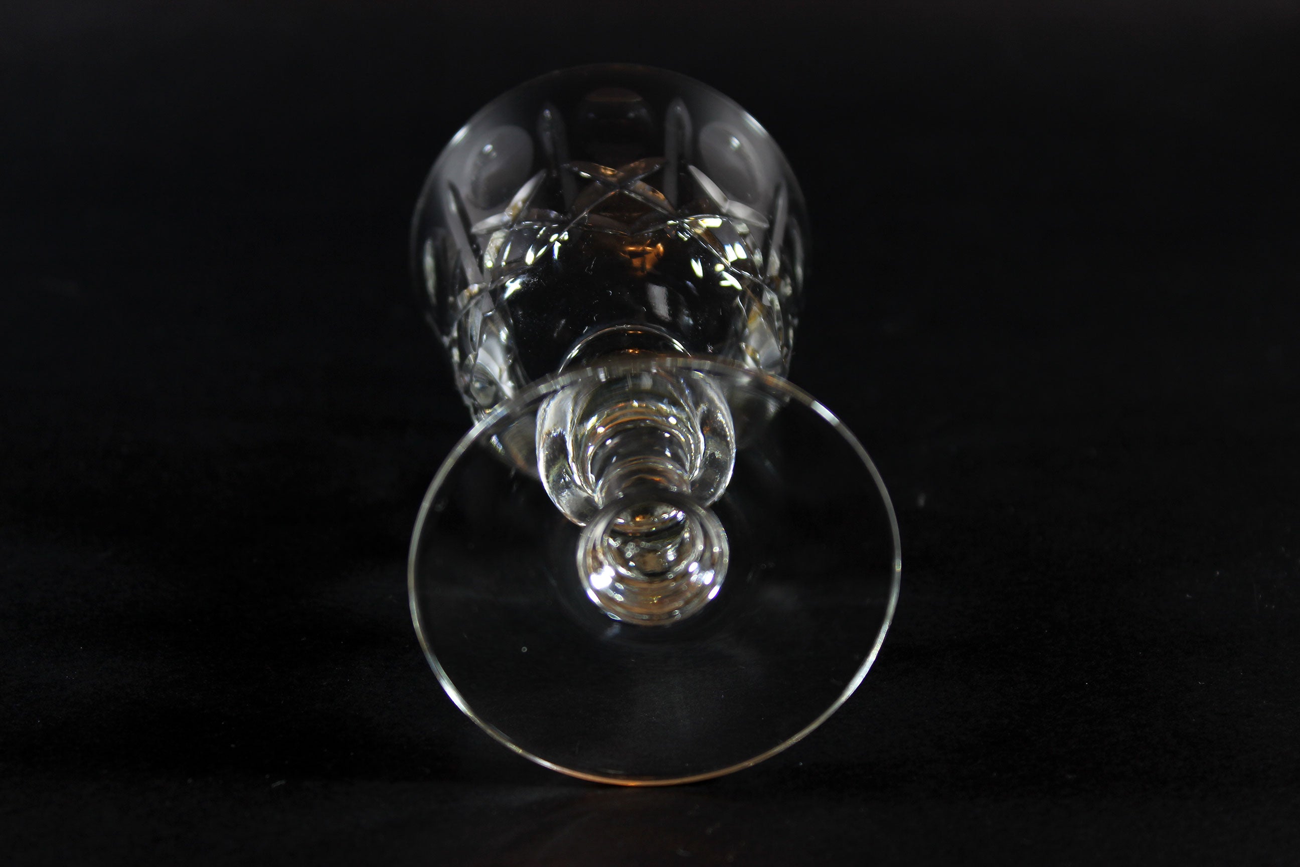Cross and Olive Port Glass