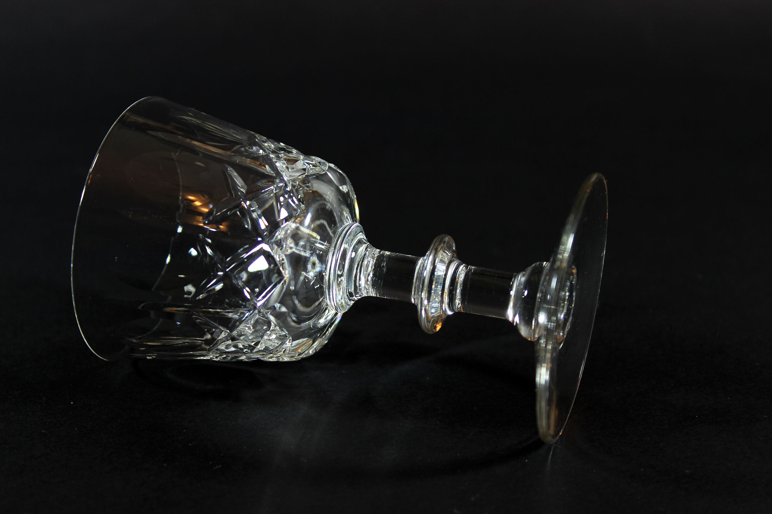 Cross and Olive Port Glass