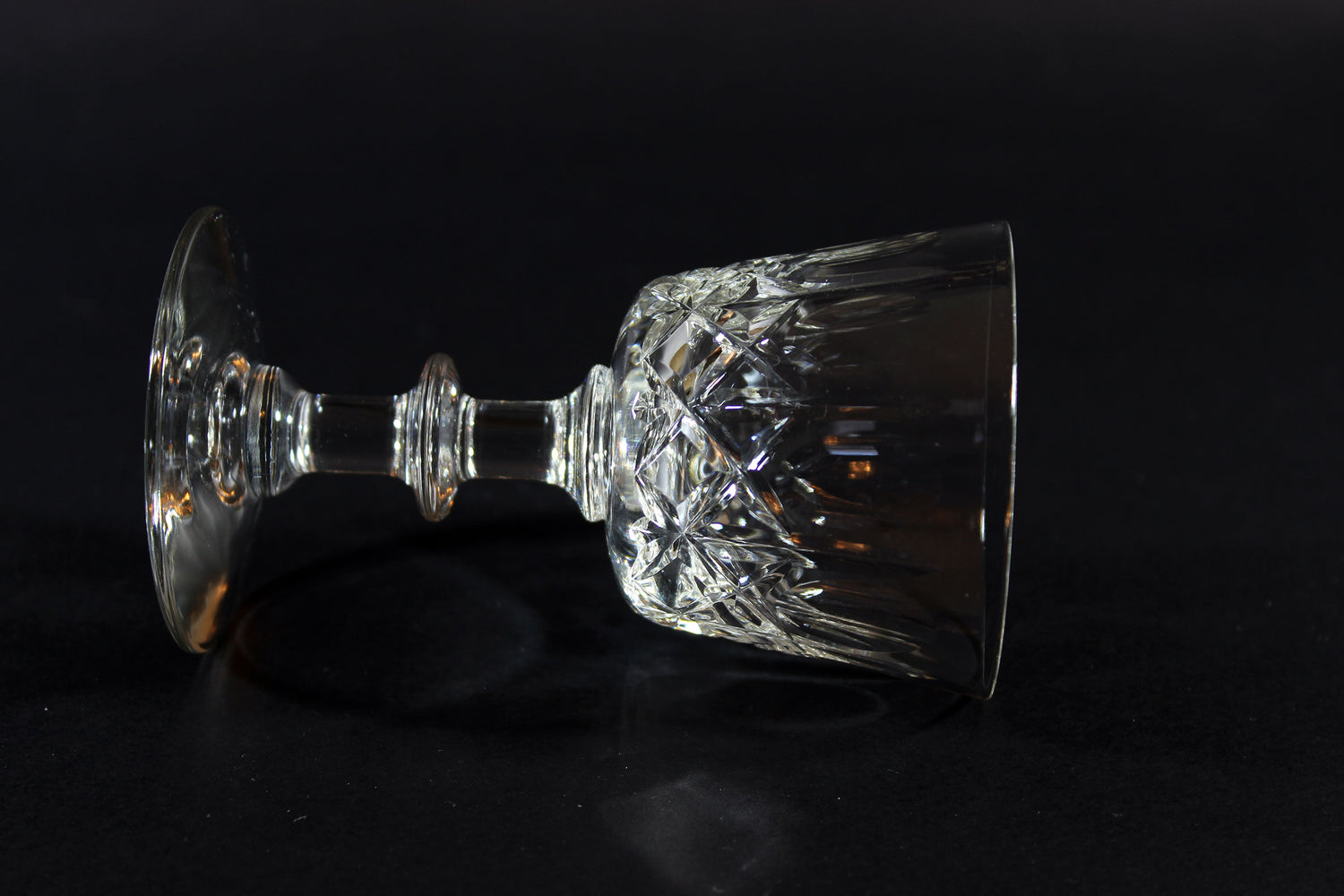 Cross and Olive Port Glass