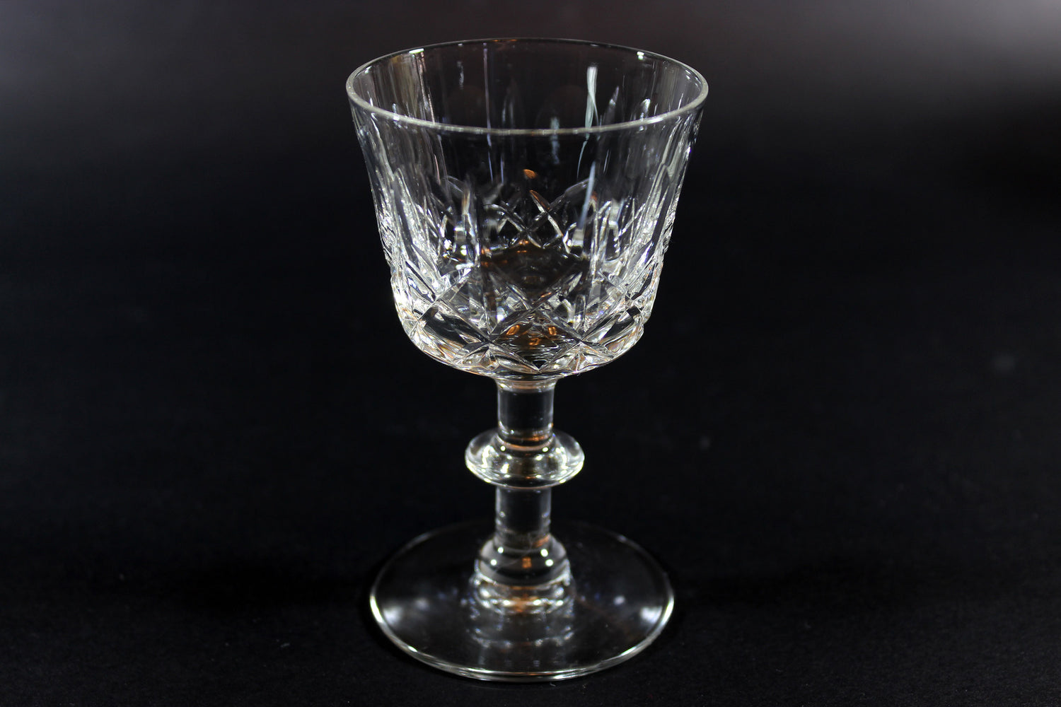 Cross and Olive Port Glass