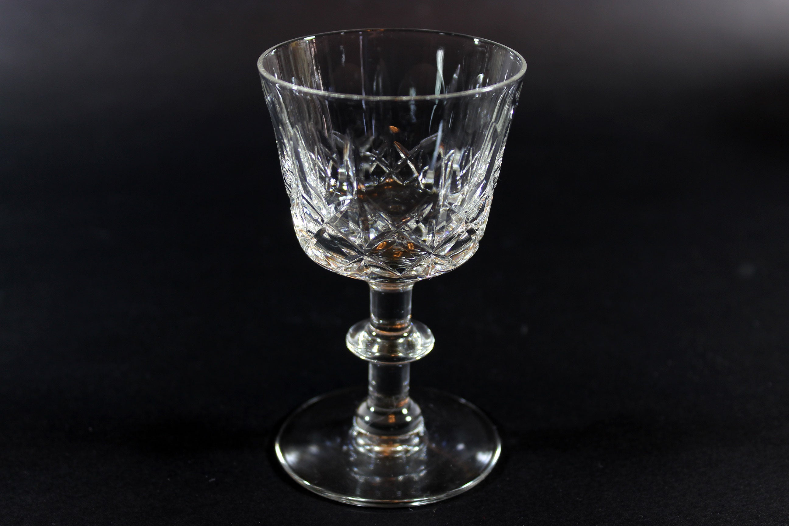 Cross and Olive Port Glass