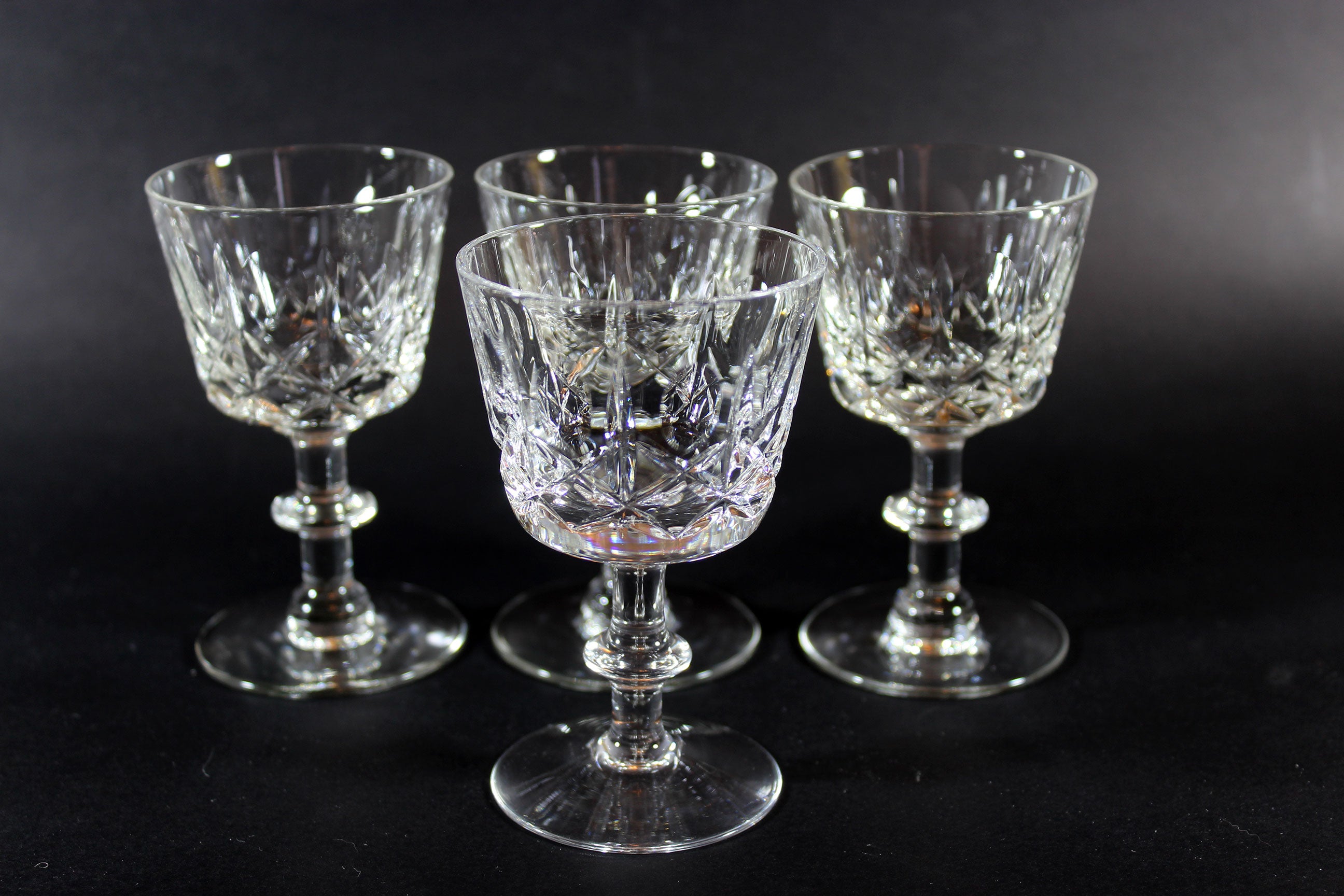 Cross and Olive Port Glass