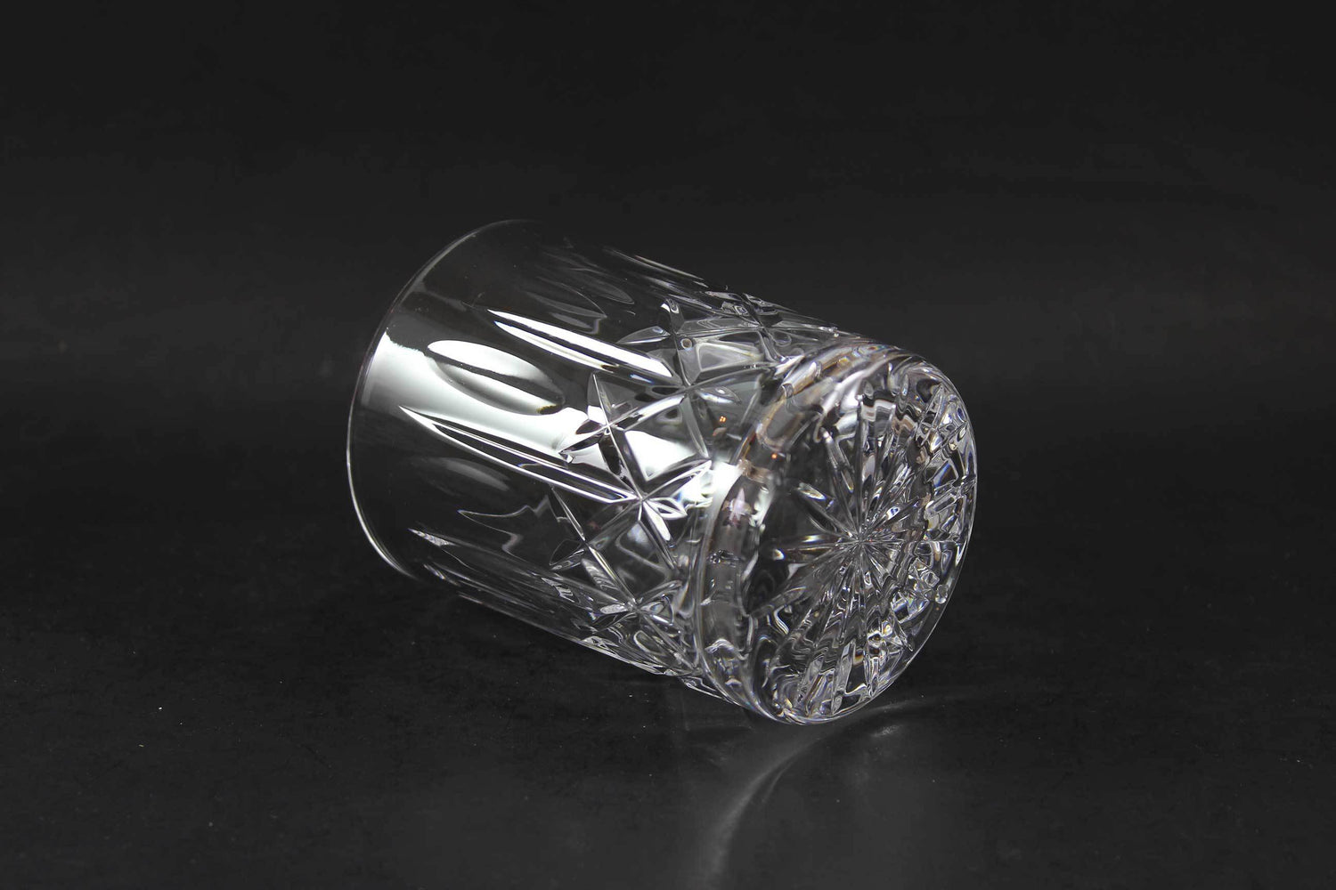 Cross and Olive Crystal, Old Fashioned Glasses