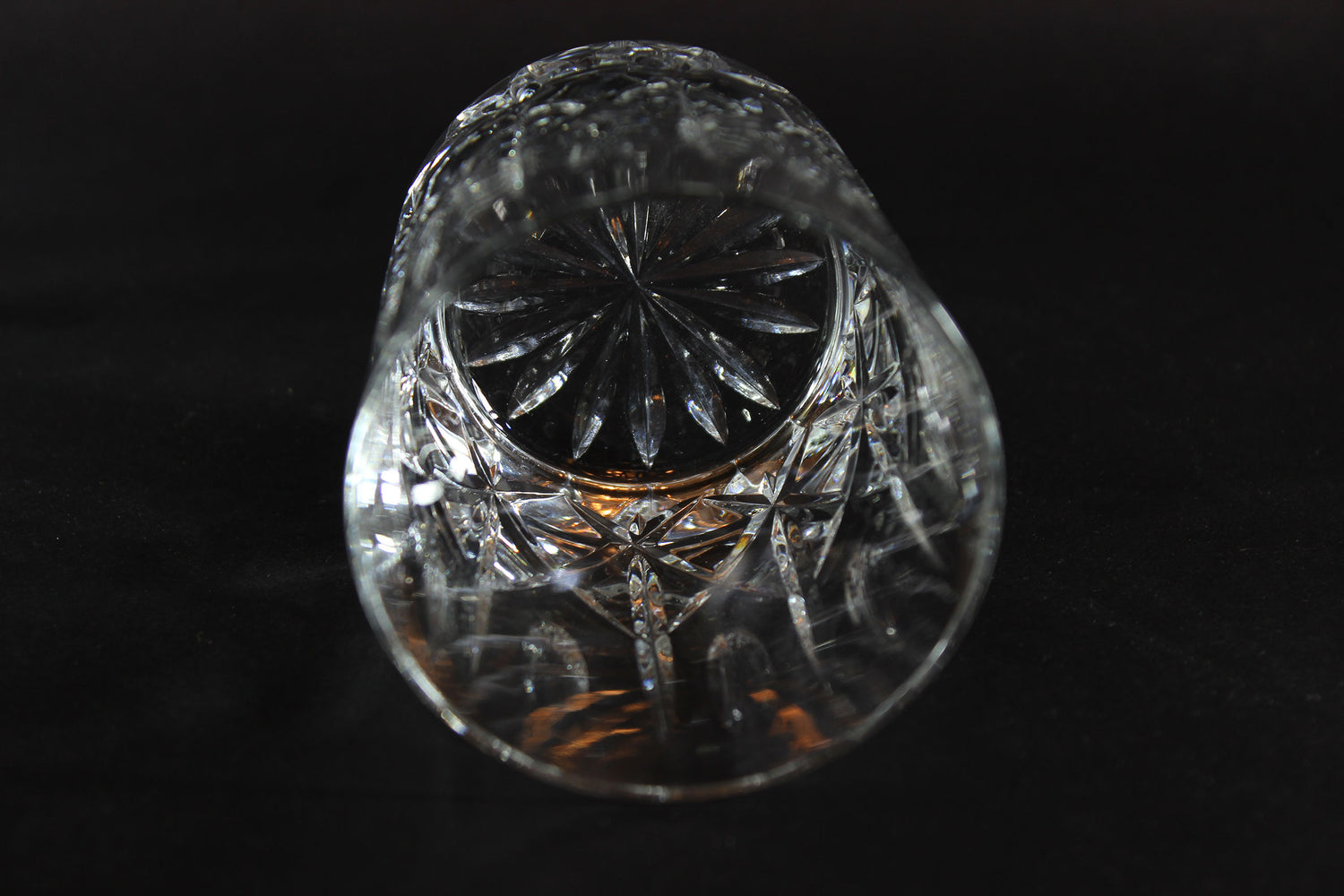 Cross and Olive Old Fashioned Glass