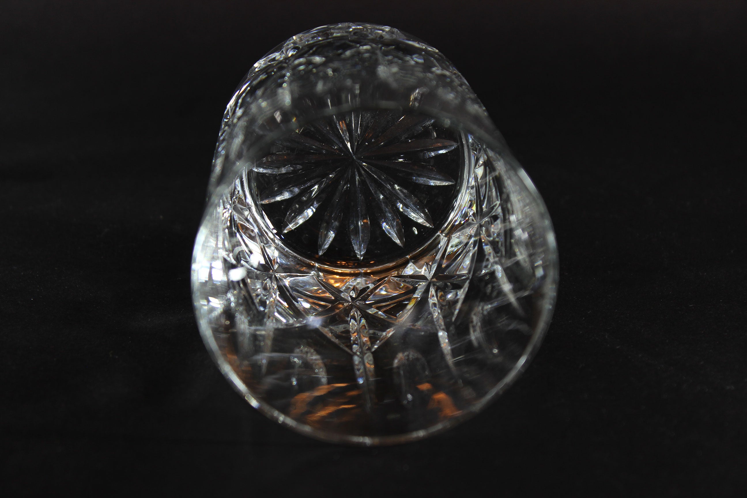 Cross and Olive Old Fashioned Glass