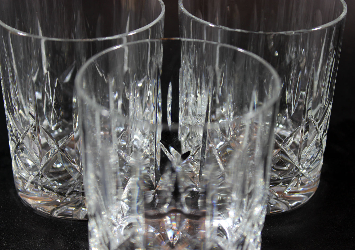 Cross and Olive Old Fashioned Glass