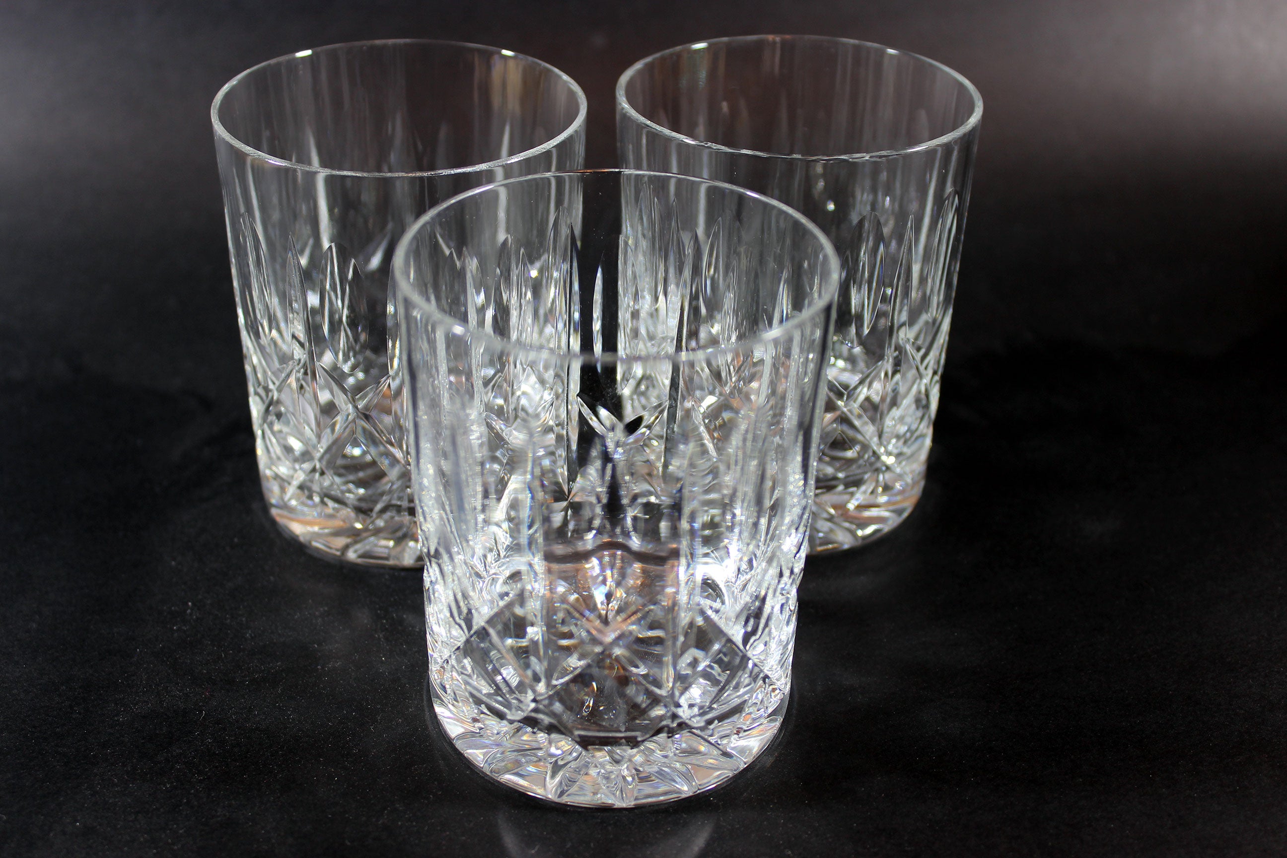 Cross and Olive Old Fashioned Glass