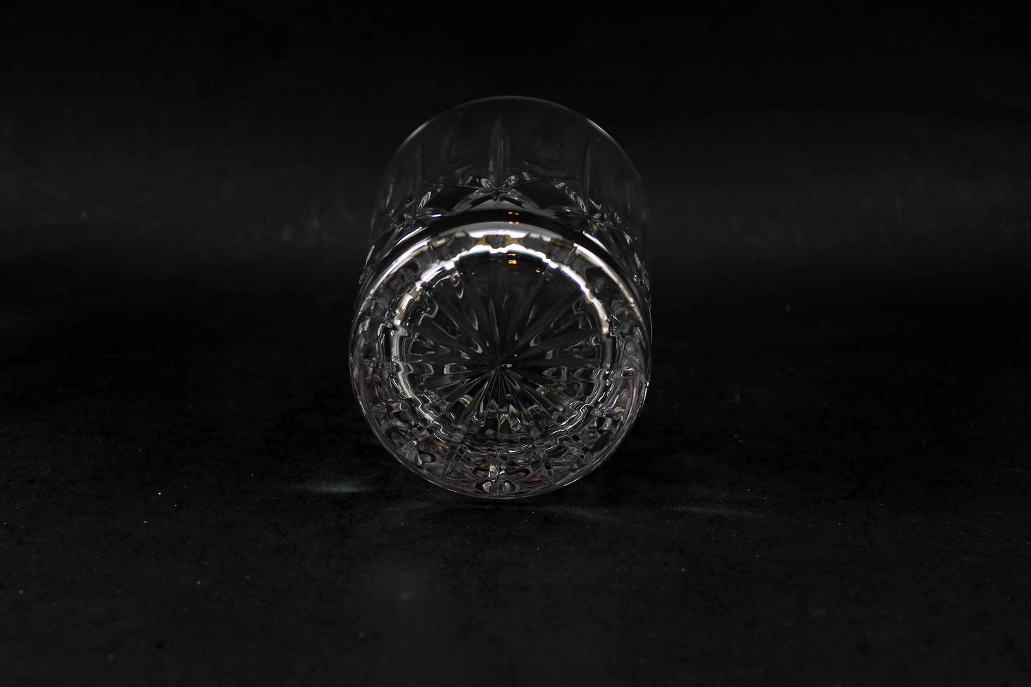 Cross and Olive Crystal, Old Fashioned Glasses