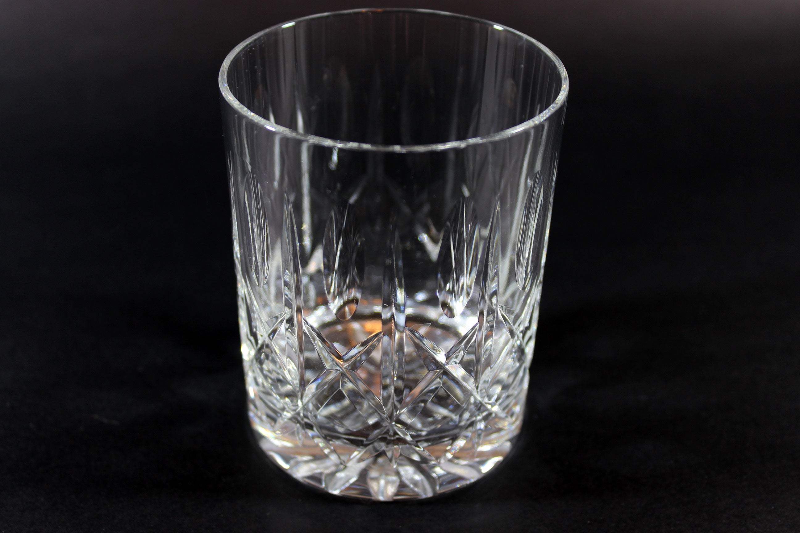 Cross and Olive Old Fashioned Glass