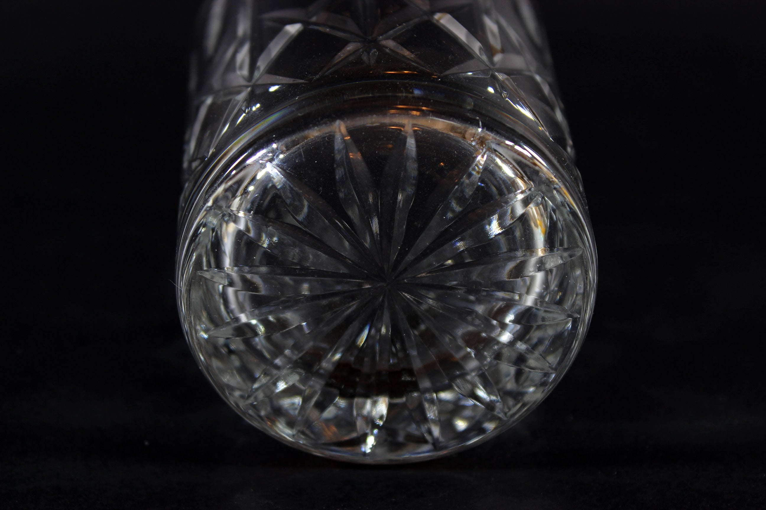 Cross and Olive Old Fashioned Glass