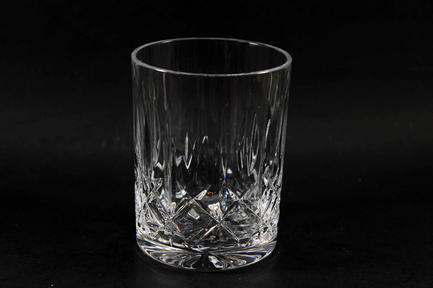 Cross and Olive Crystal, Old Fashioned Glasses