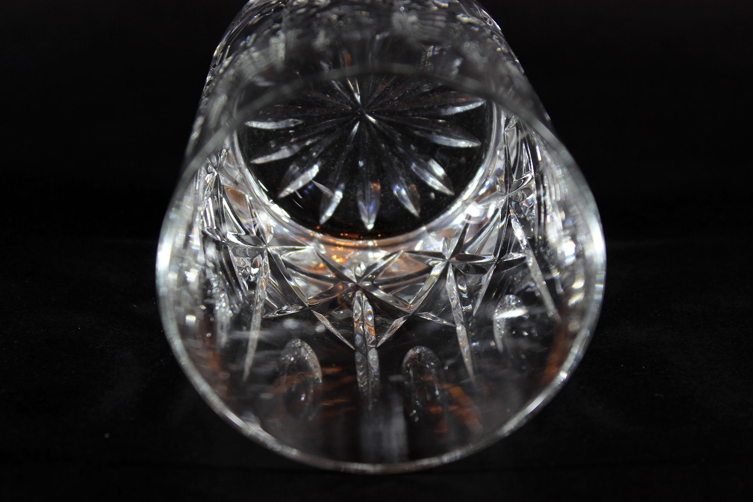 Cross and Olive Old Fashioned Glass