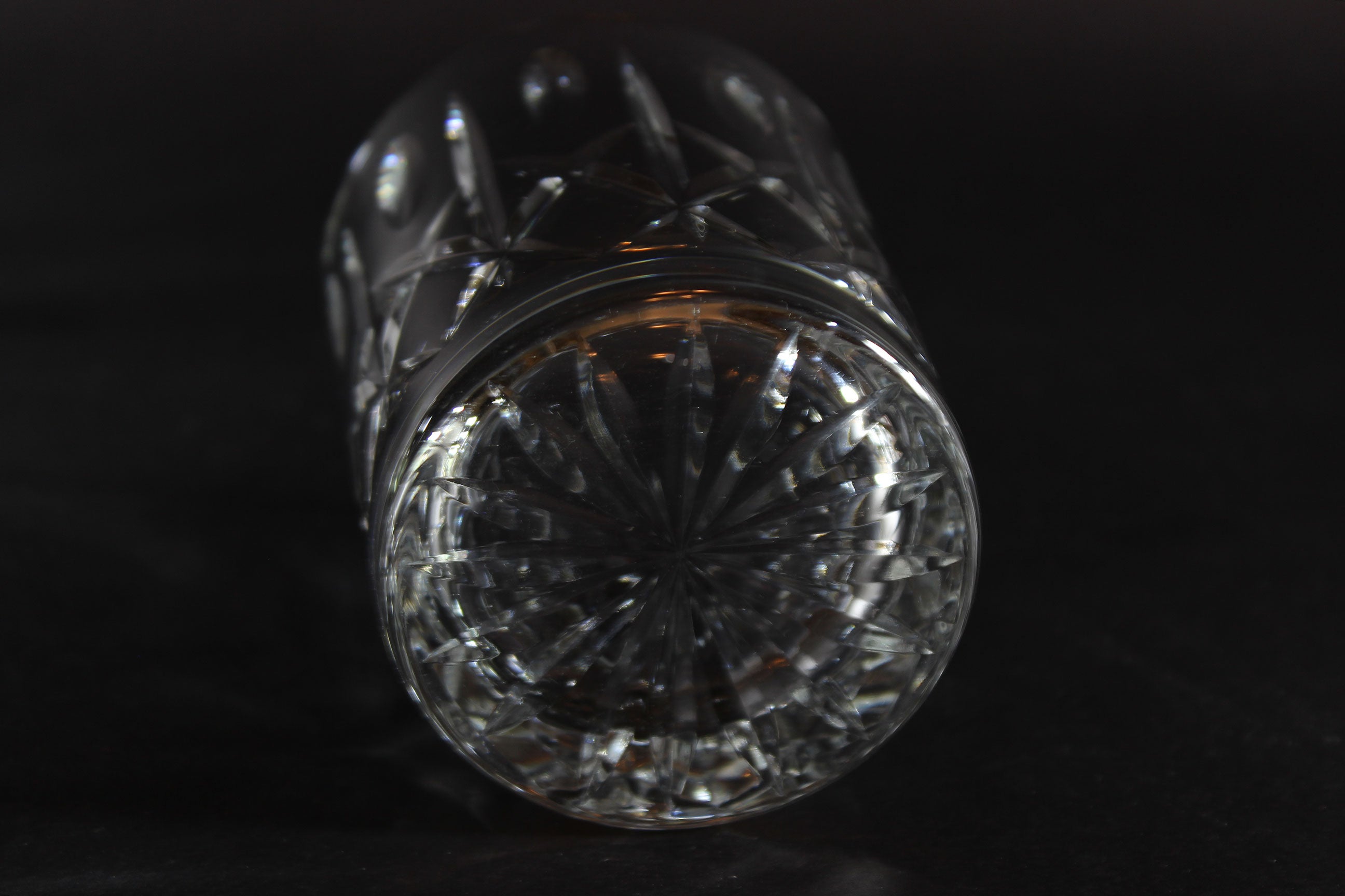 Cross and Olive Old Fashioned Glass