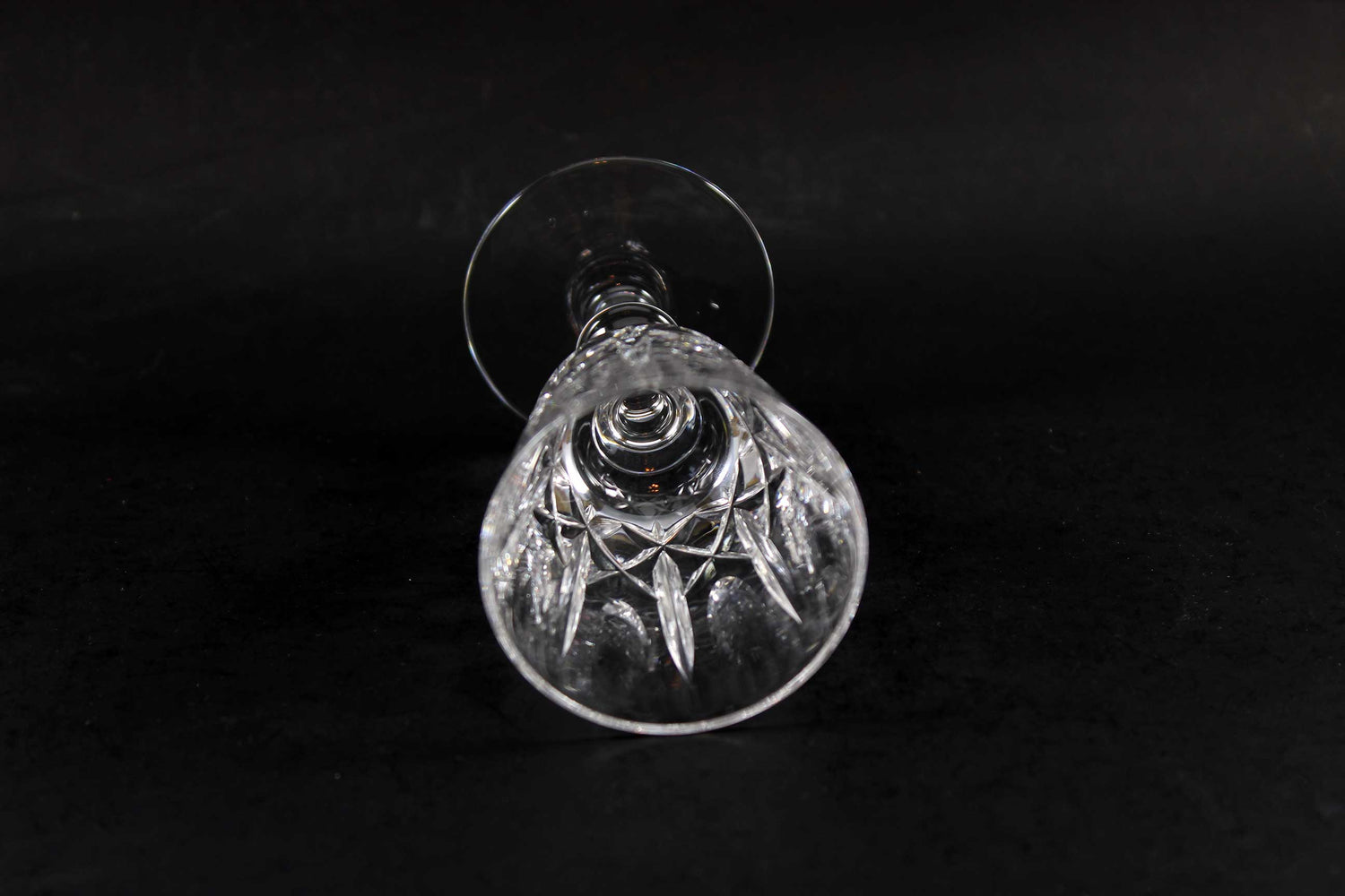 Cross and Olive Crystal,  Sherry or Port Glasses