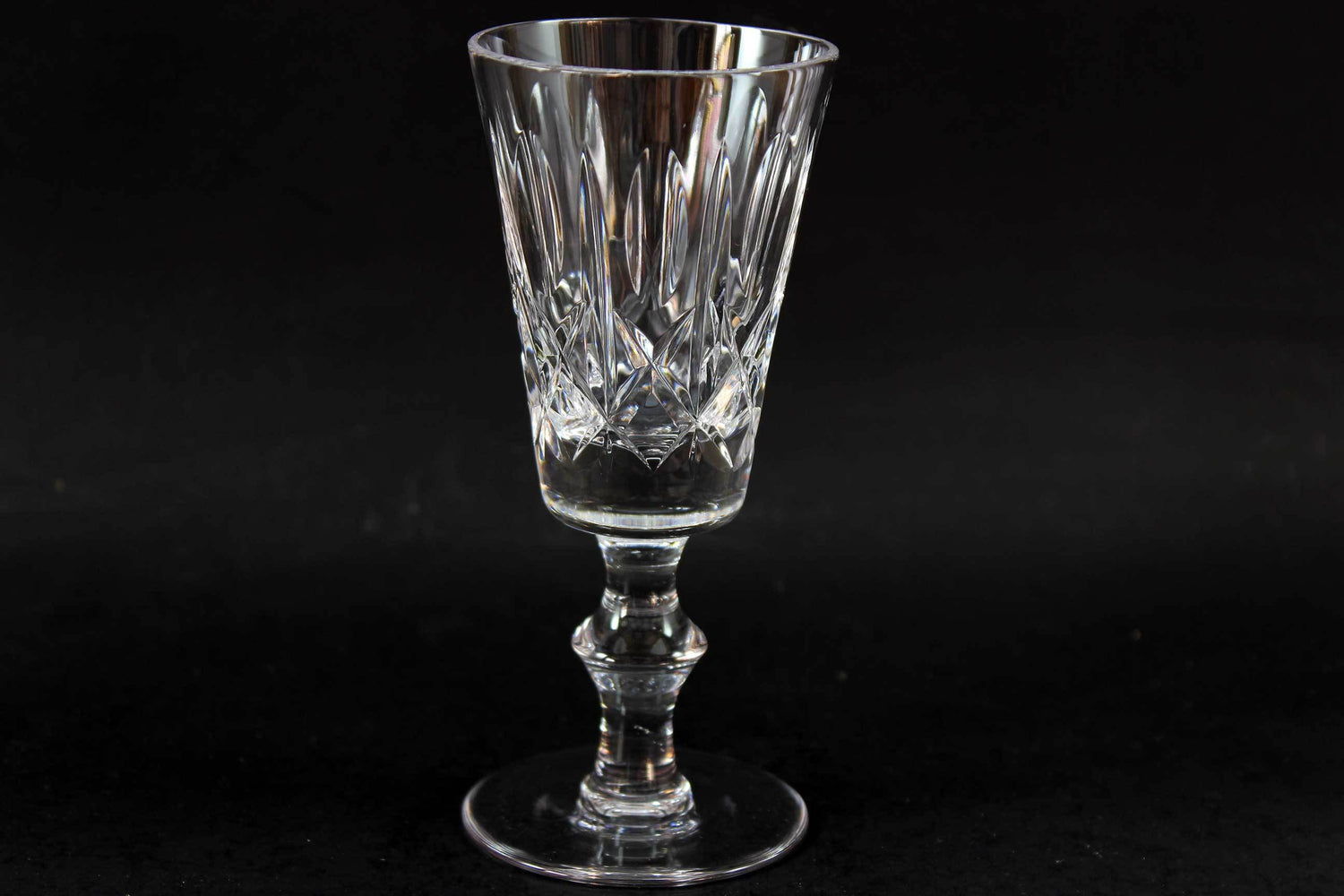 Cross and Olive Crystal,  Sherry Glasses