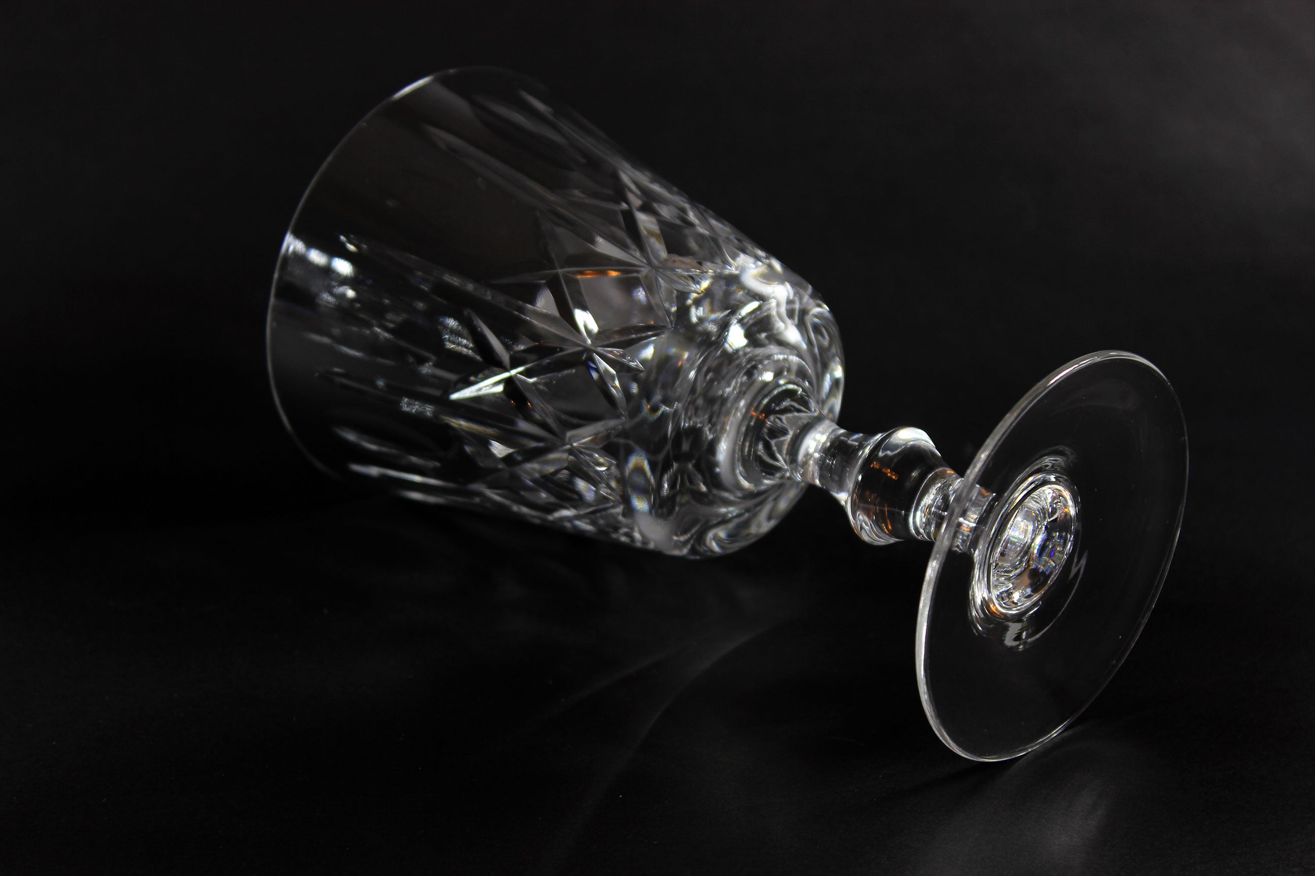 Cross and Olive Water Glasses