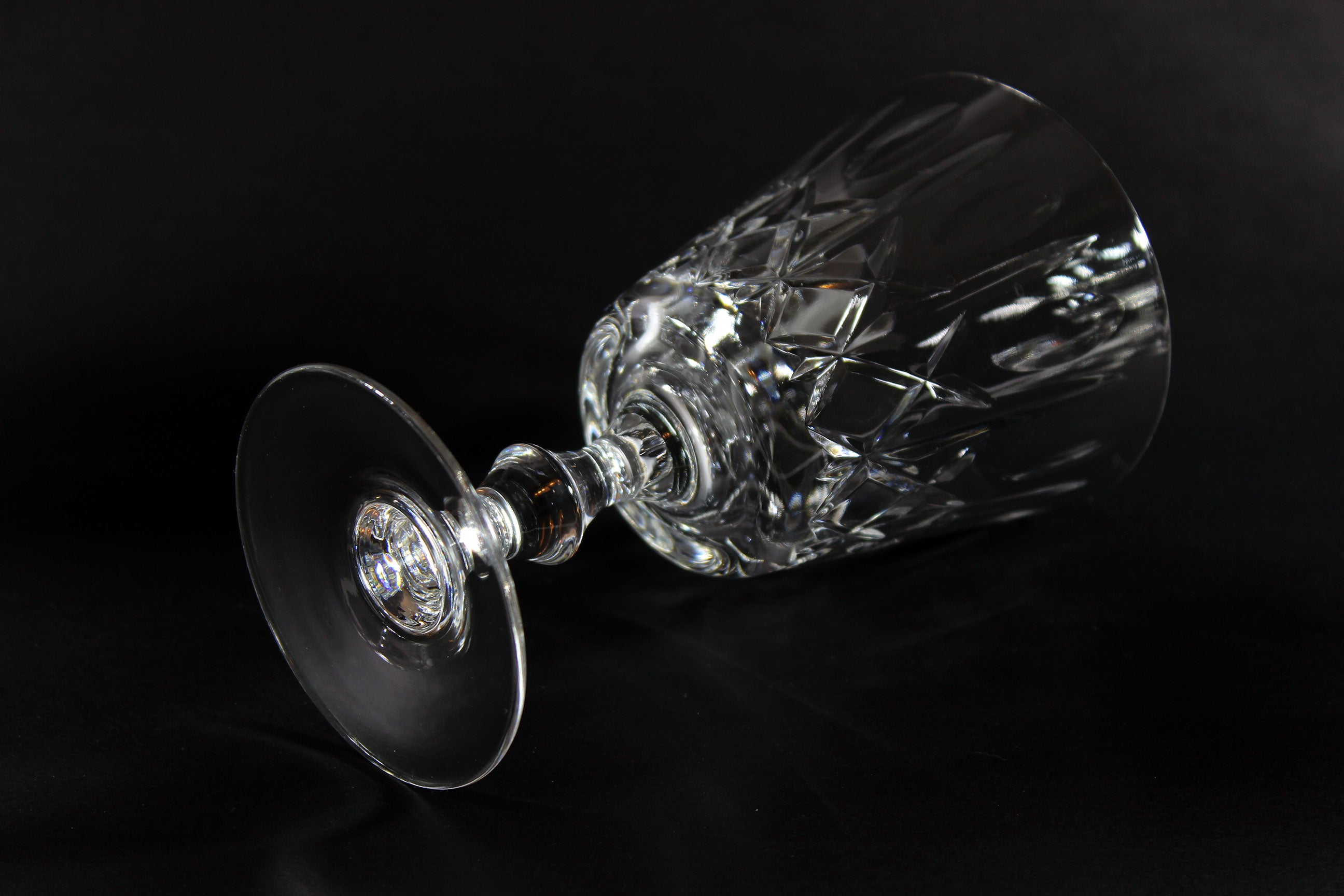Cross and Olive Water Glasses