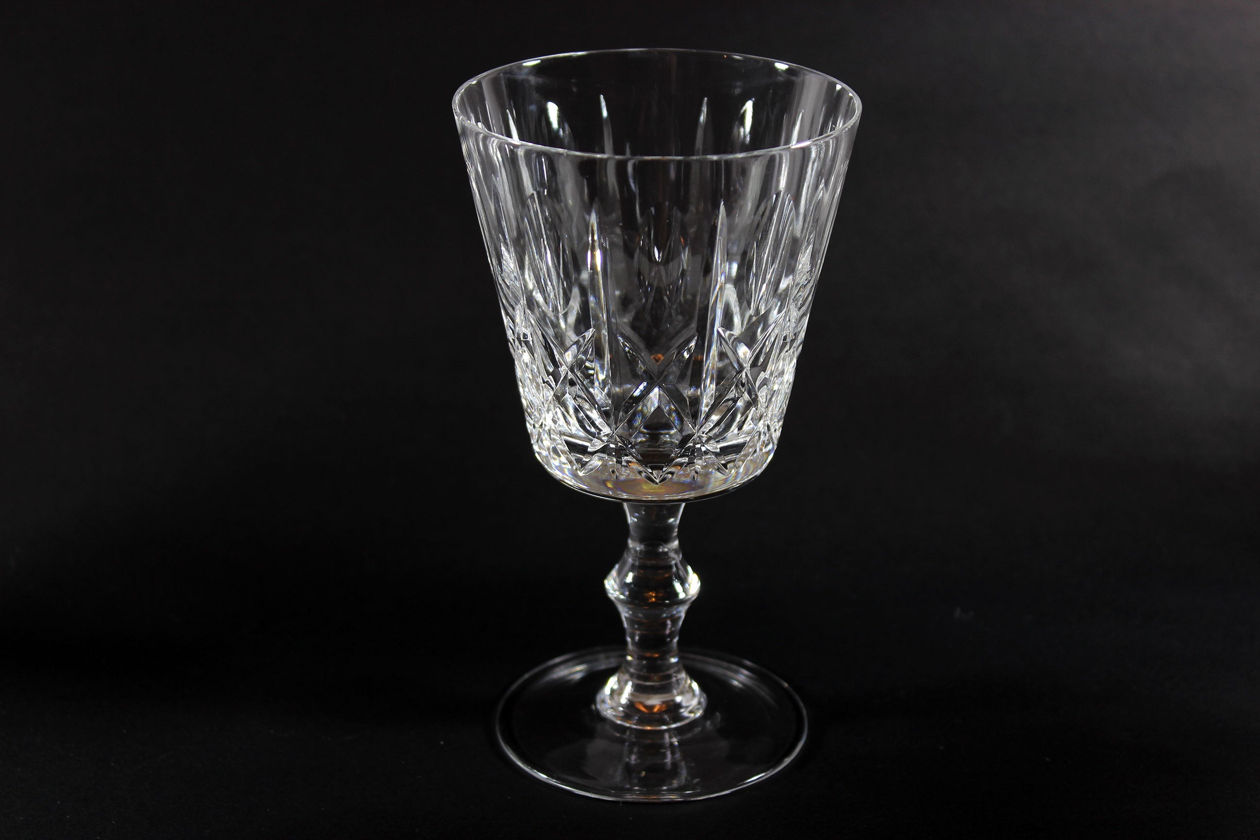 Cross and Olive Water Glasses