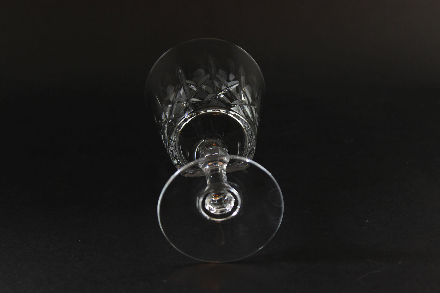 Cross and Olive Crystal, White Wine Glasses