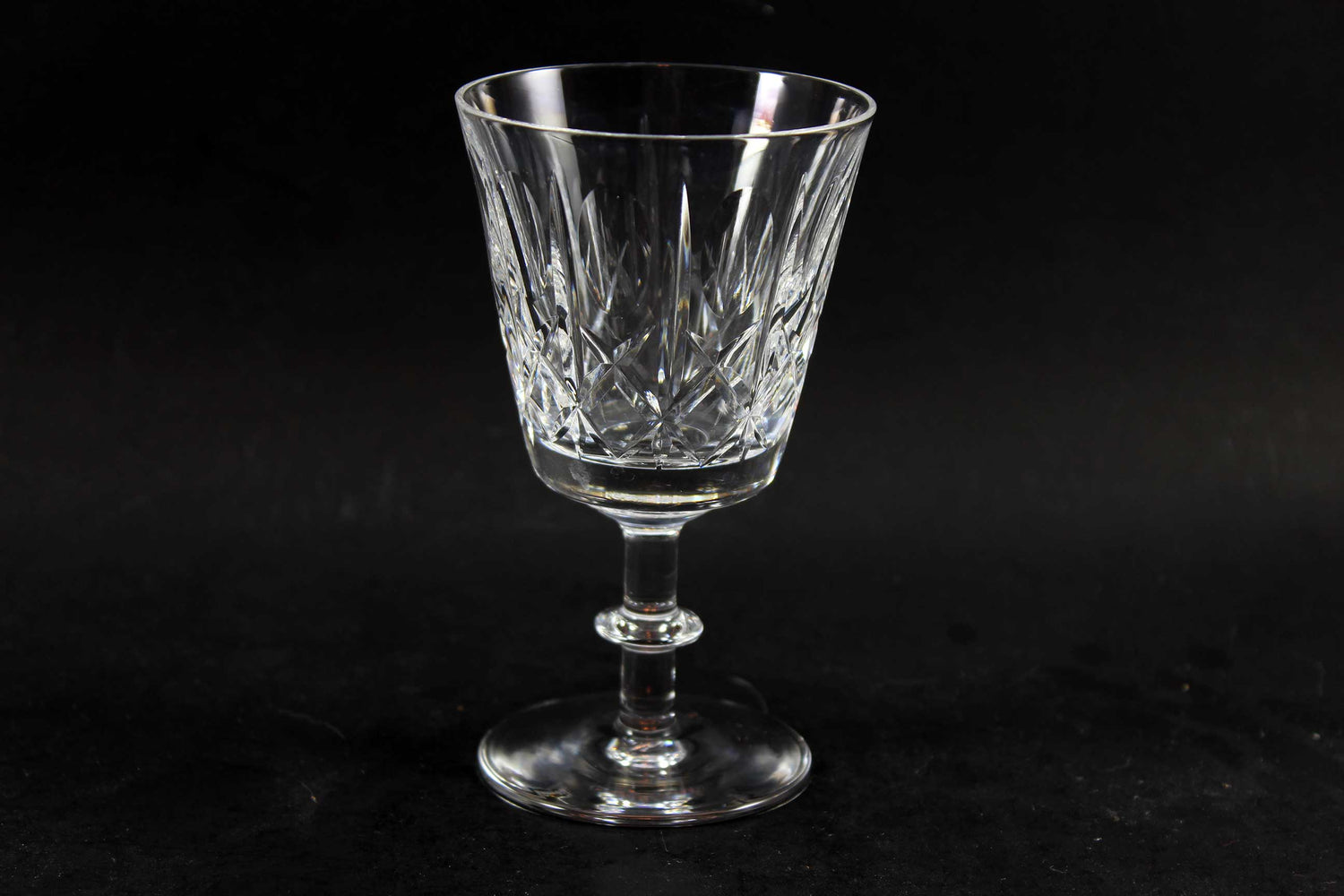 Cross and Olive Crystal,  White Wine Glasses