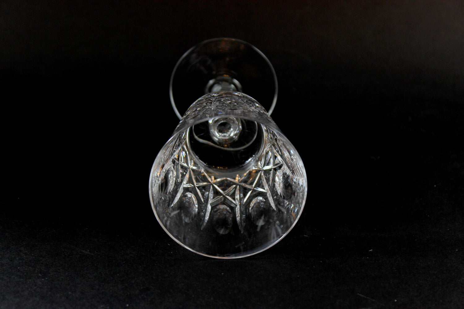 Cross and Olive Crystal, White Wine Glasses