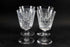 Cross and Olive Crystal,  White Wine Glasses