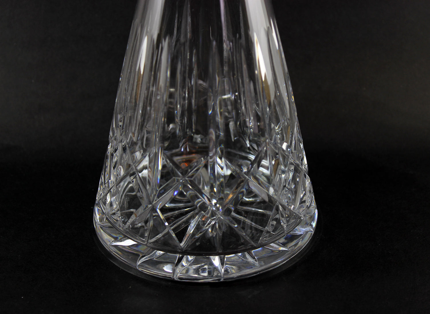Cross and Olive Crystal Wine Decanter