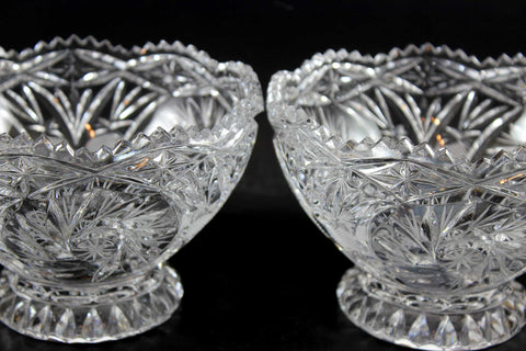 Pinwheel Crystal, Bowls with Base – With A Past