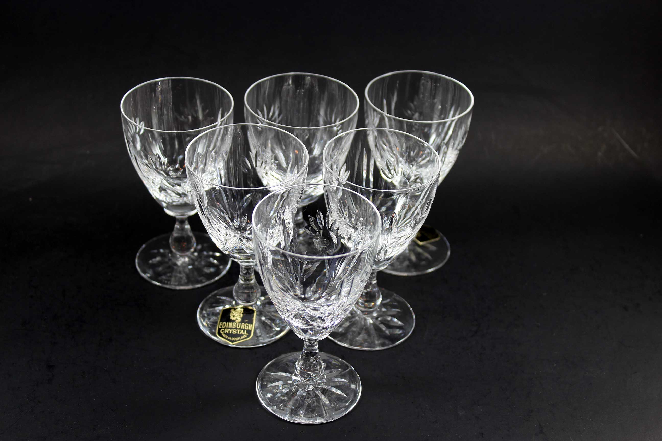 Edinburgh Crystal, Port or Sherry Glasses