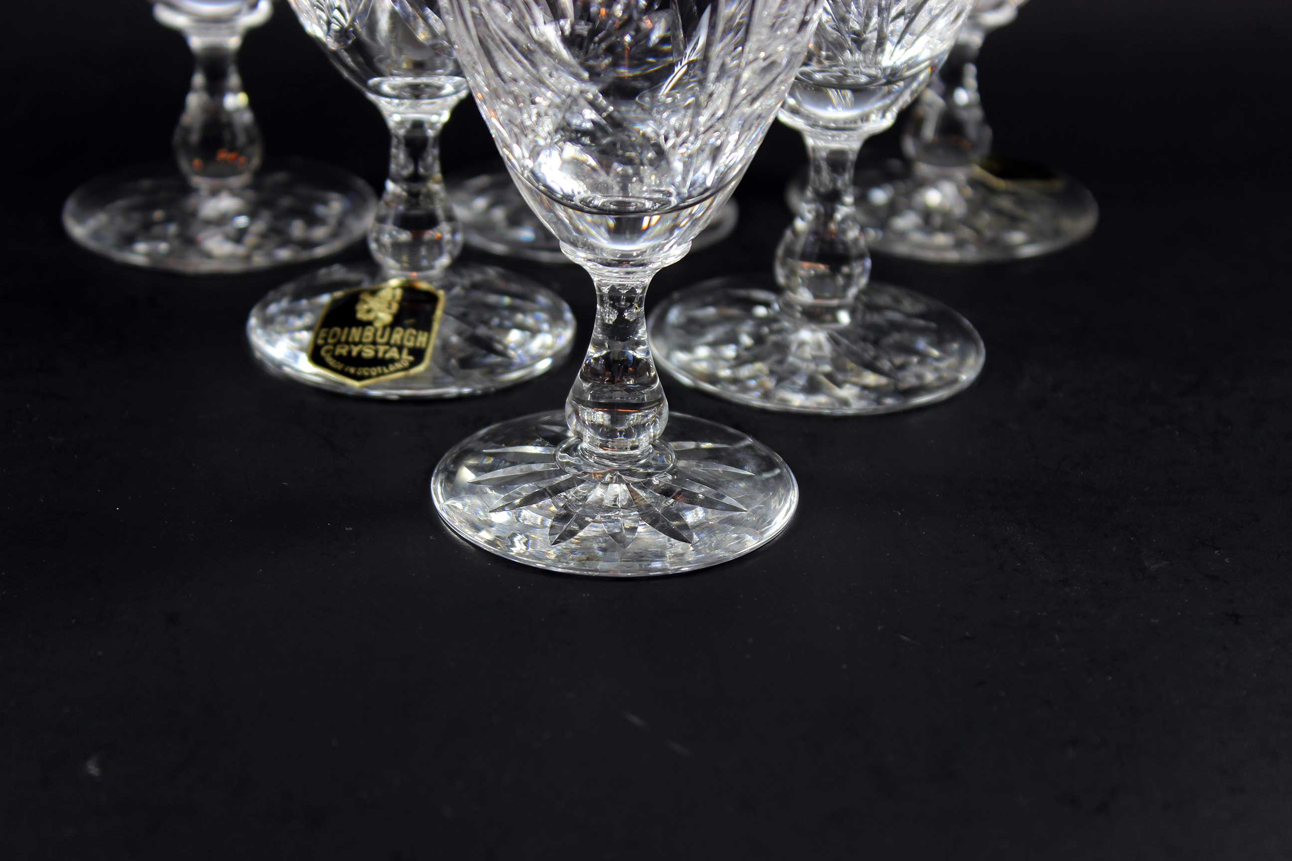 Edinburgh Crystal, Port or Sherry Glasses