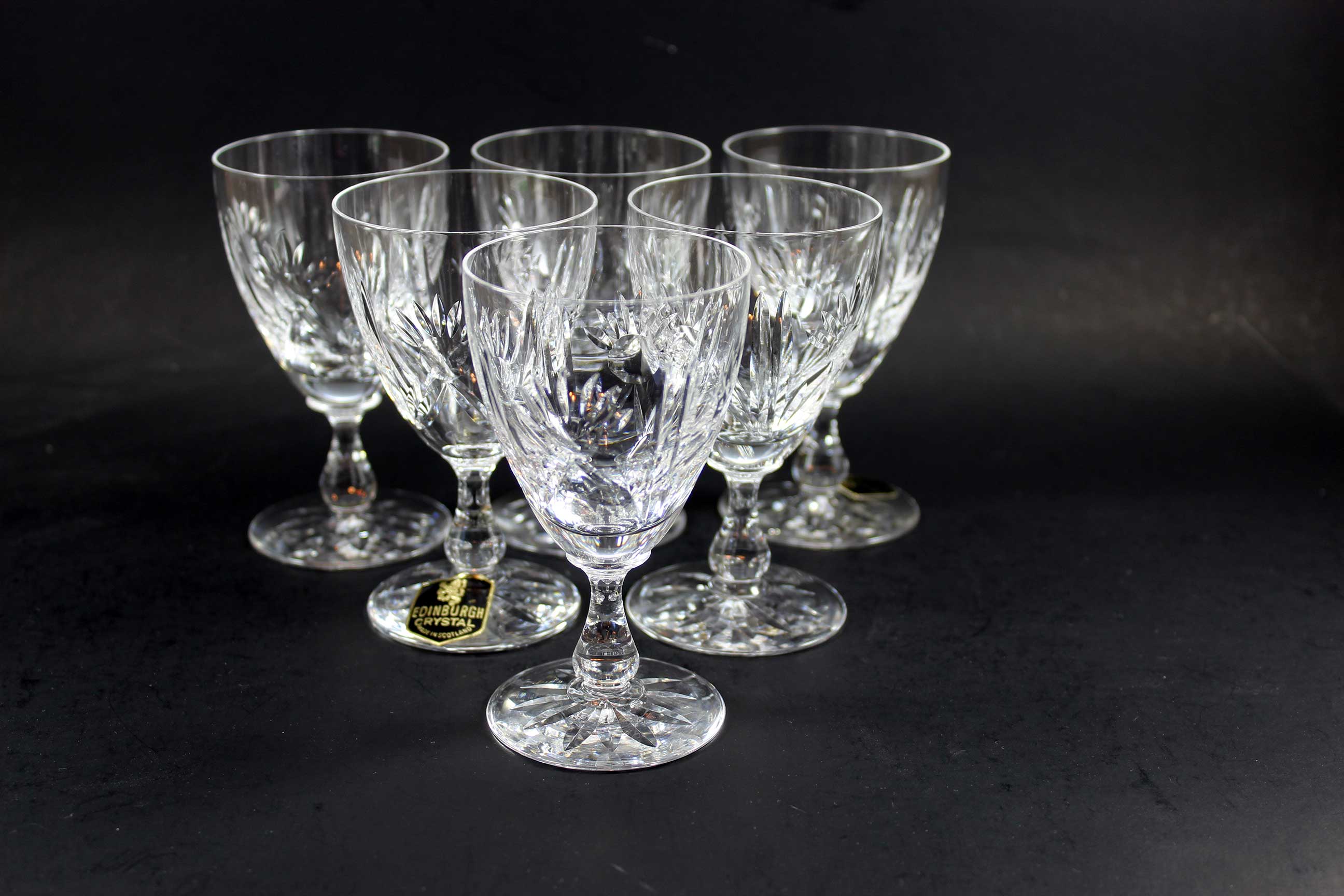 Edinburgh Crystal, Port or Sherry Glasses