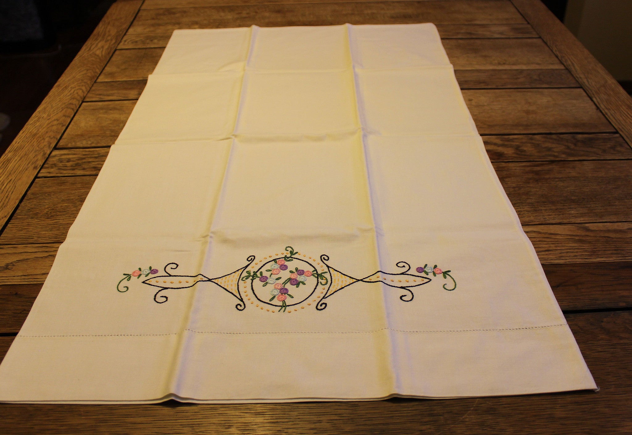 Hand Embroidered Pillowcases