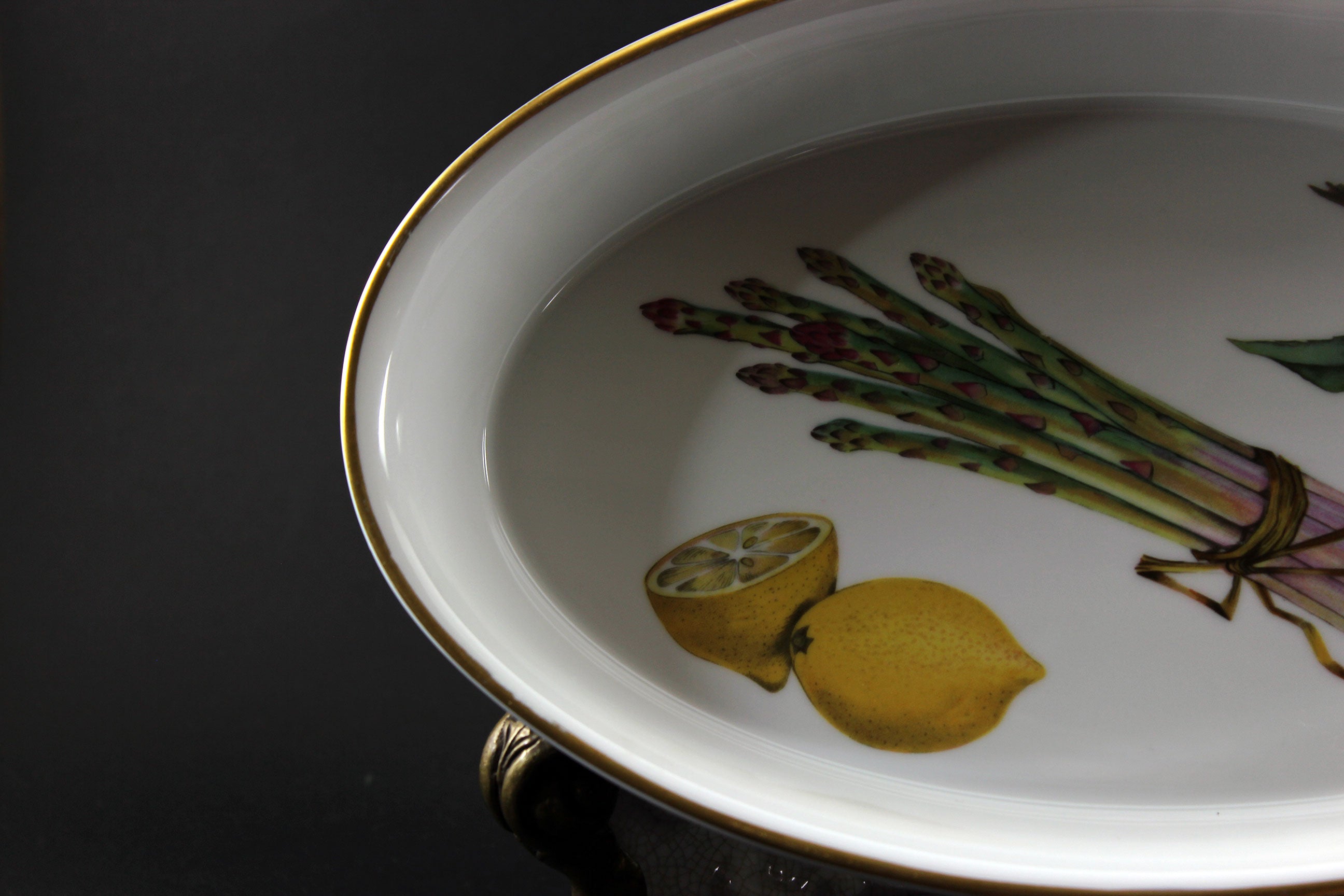 Evesham Gold, Royal Worcester, Large Oval Casserole Dish