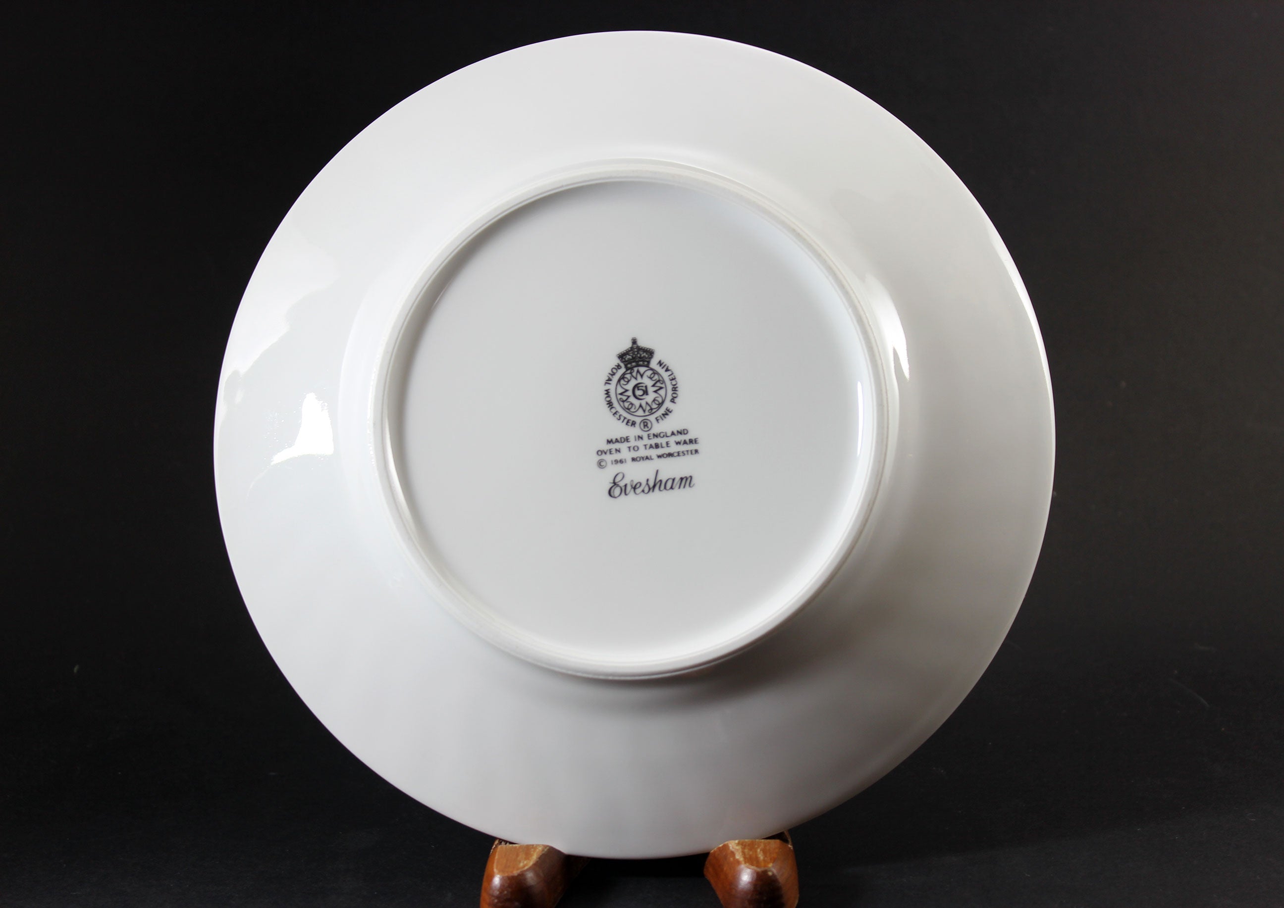 Evesham Gold, Royal Worcester, Salad Plates