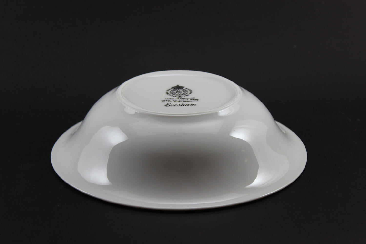 Evesham Gold, Royal Worcester, Soup/Cereal Coupe Bowls