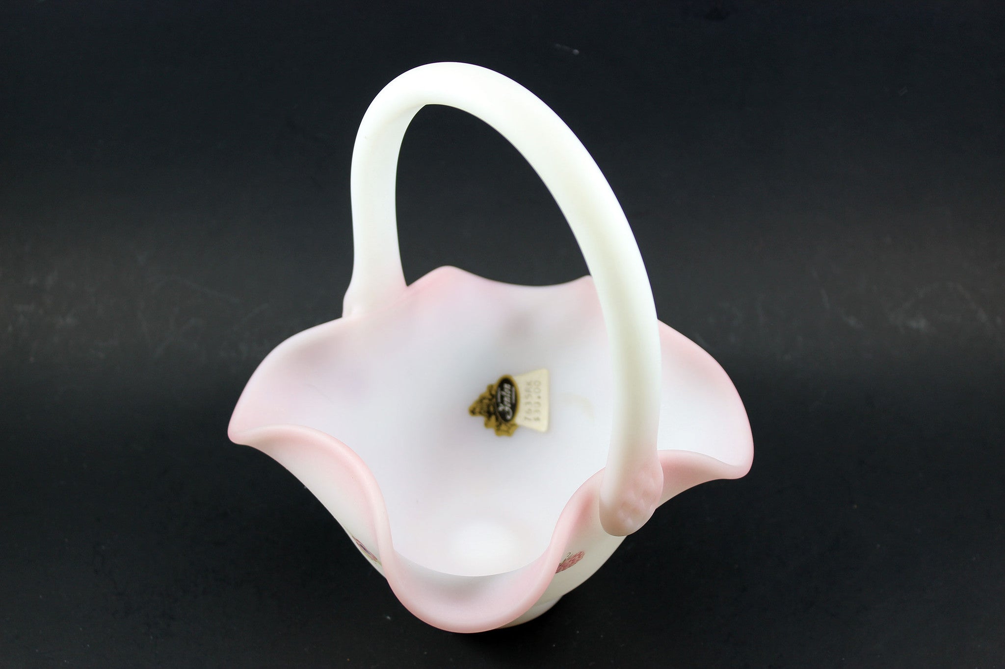 Fenton Berries and Blossoms Basket