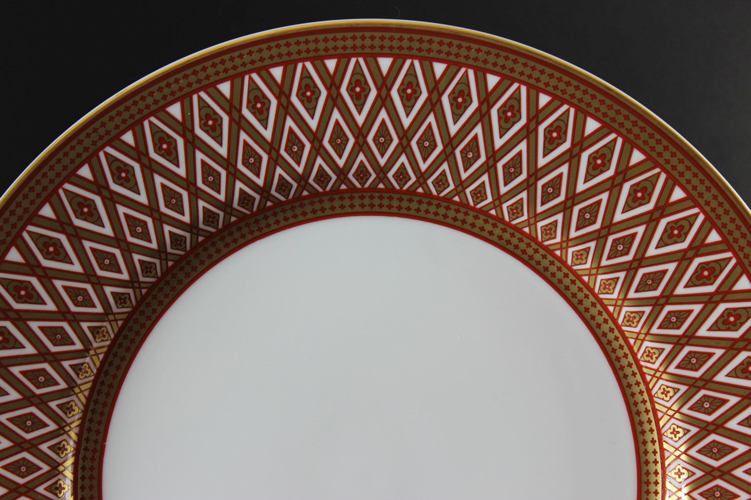 Fitz and Floyd, Gold Pavillion, Charger Plates