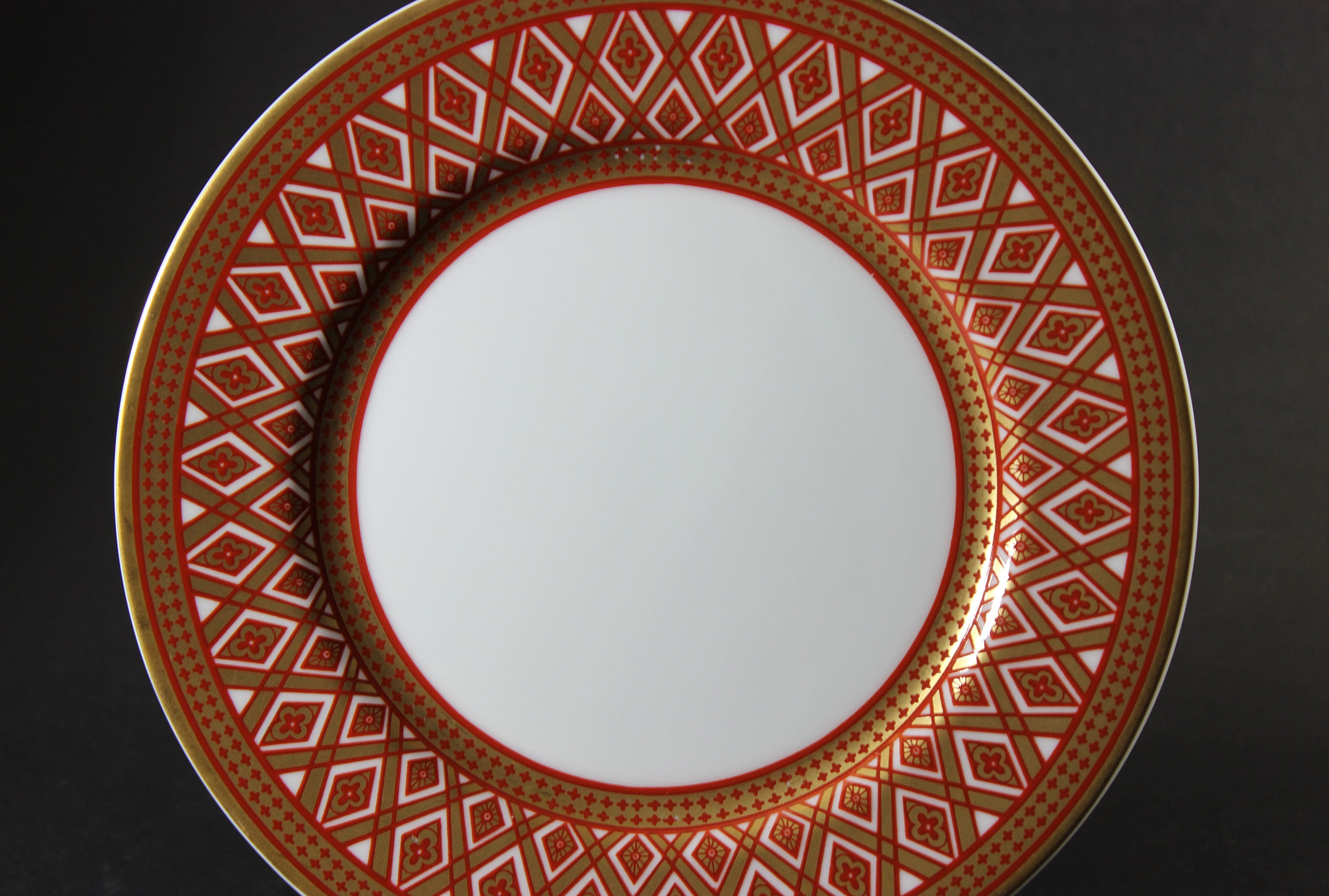 Fitz and Floyd, Gold Pavillion, Salad Plates