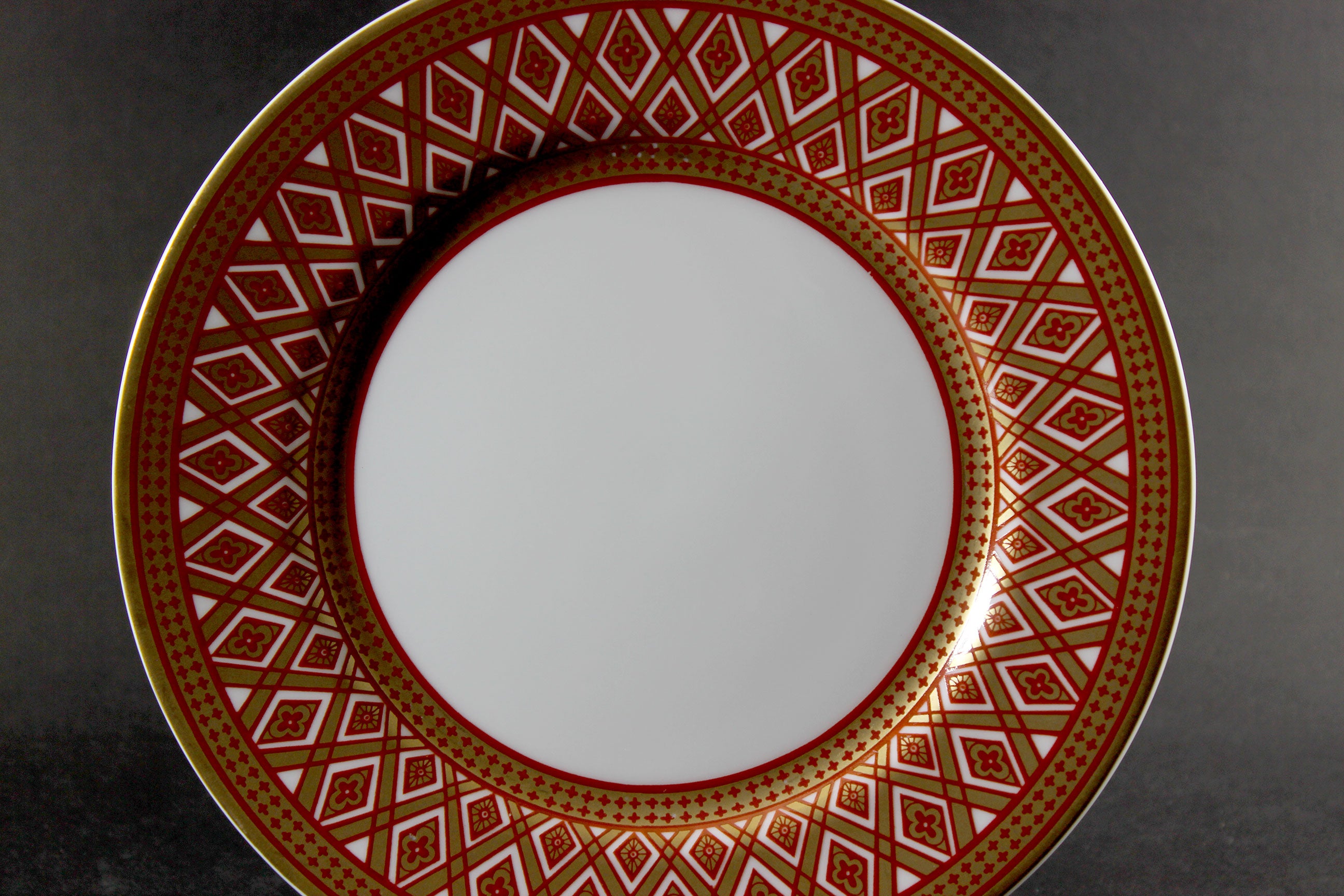 Fitz and Floyd, Gold Pavillion, Salad Plates