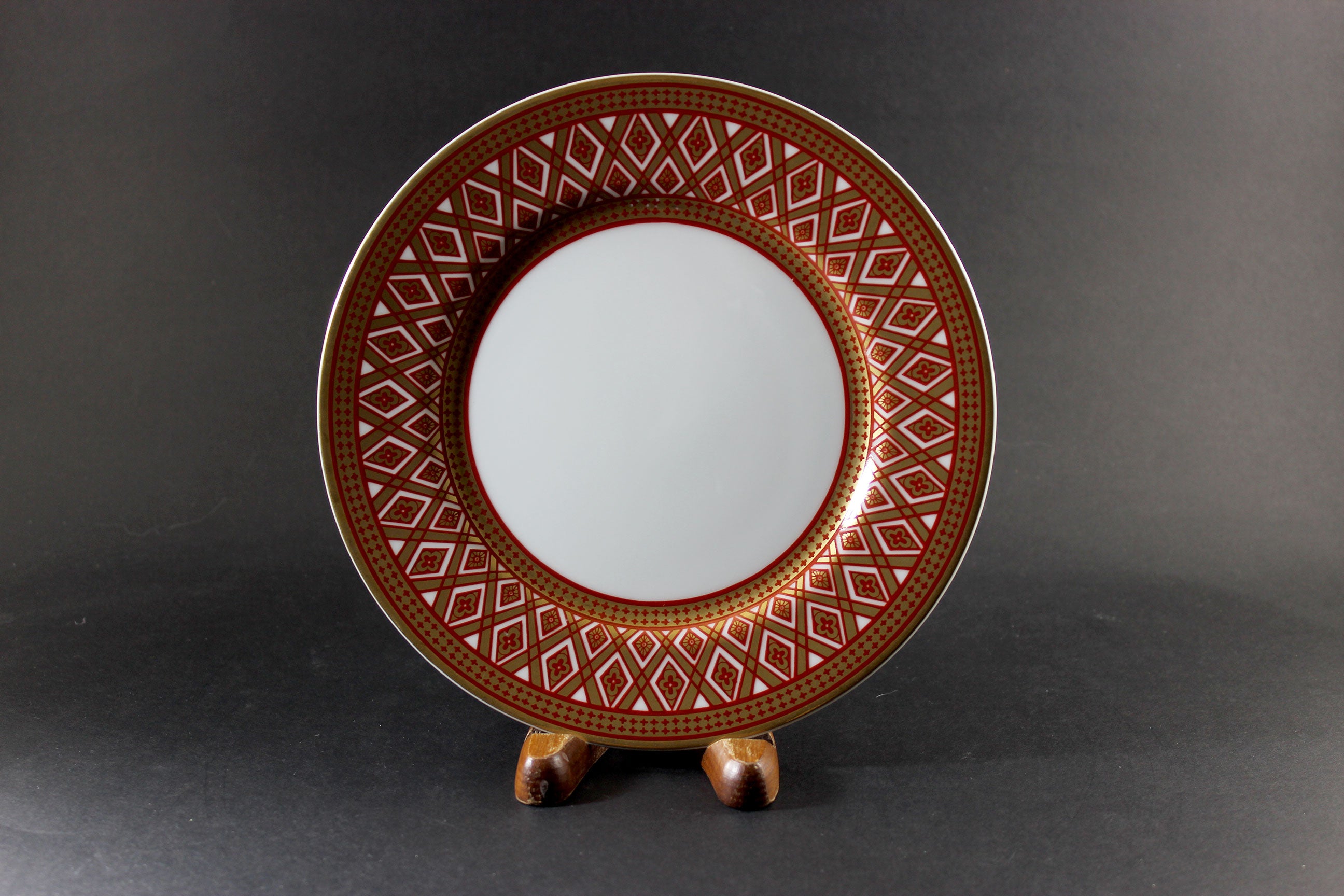 Fitz and Floyd, Gold Pavillion, Salad Plates